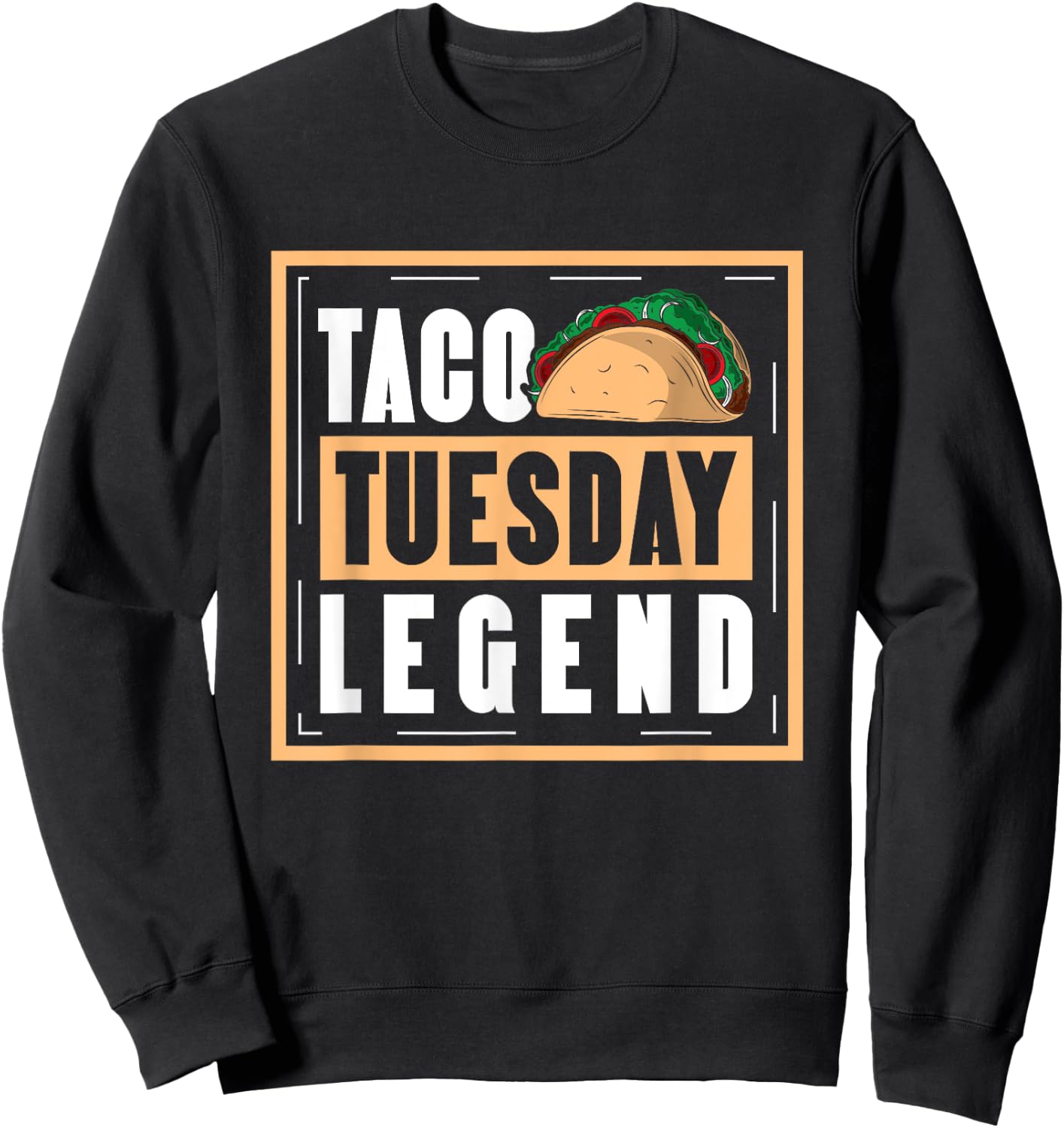 Cinco De Mayo Taco Costume Adult Taco Pajamas Kids Sweatshirt - Sweatshirt | Black