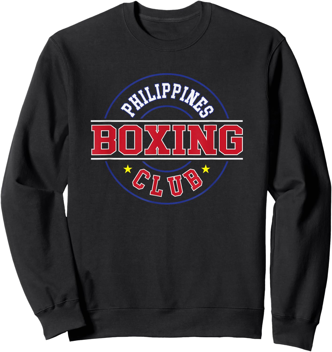 Philippines Boxing Club Gym Boxer Filipino Pinoy Pride Sweatshirt - Sweatshirt | Black