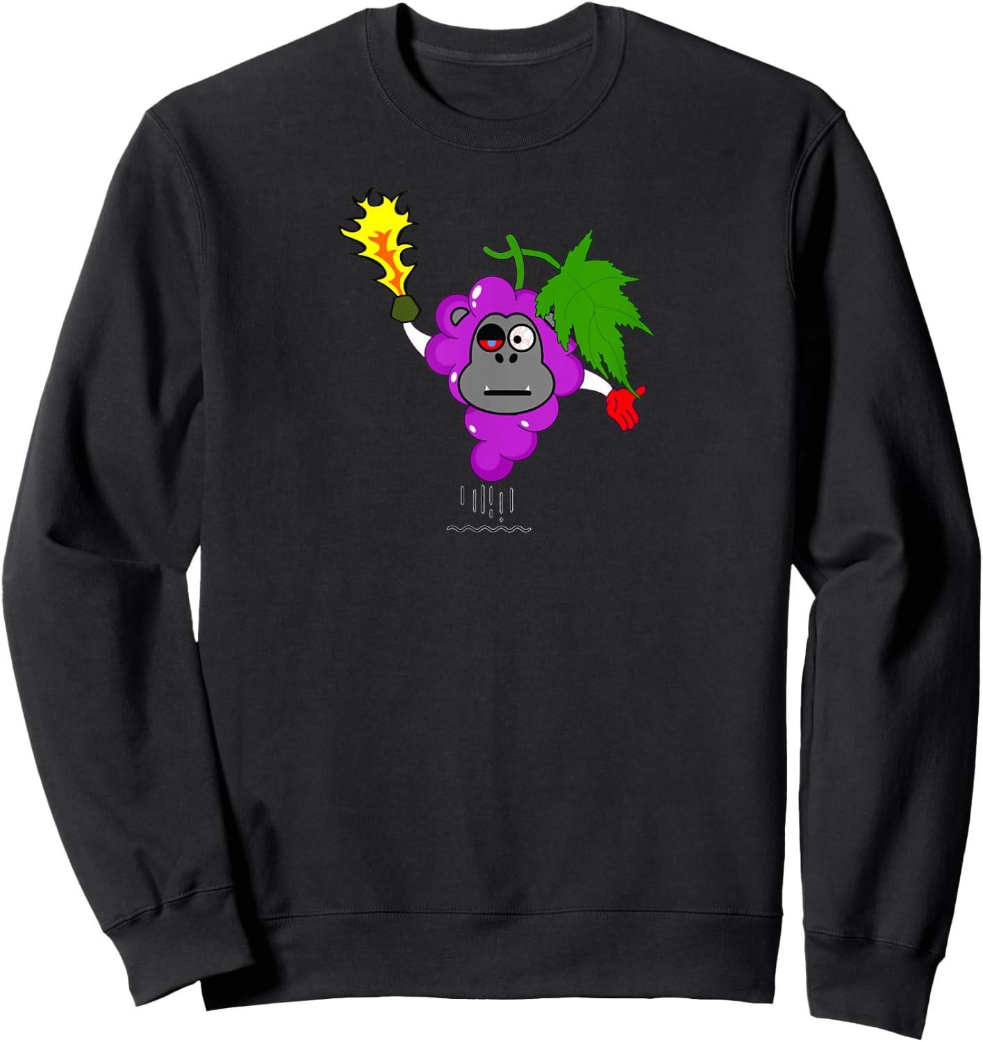 The Grape Ape Sweatshirt - Sweatshirt | Black