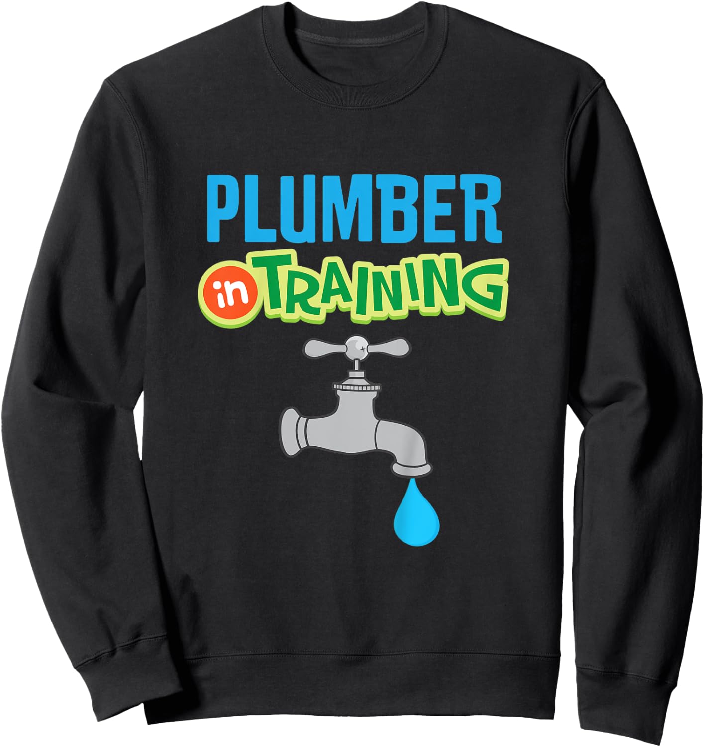 Kids Future Plumber in Training Sweatshirt - Sweatshirt | Black