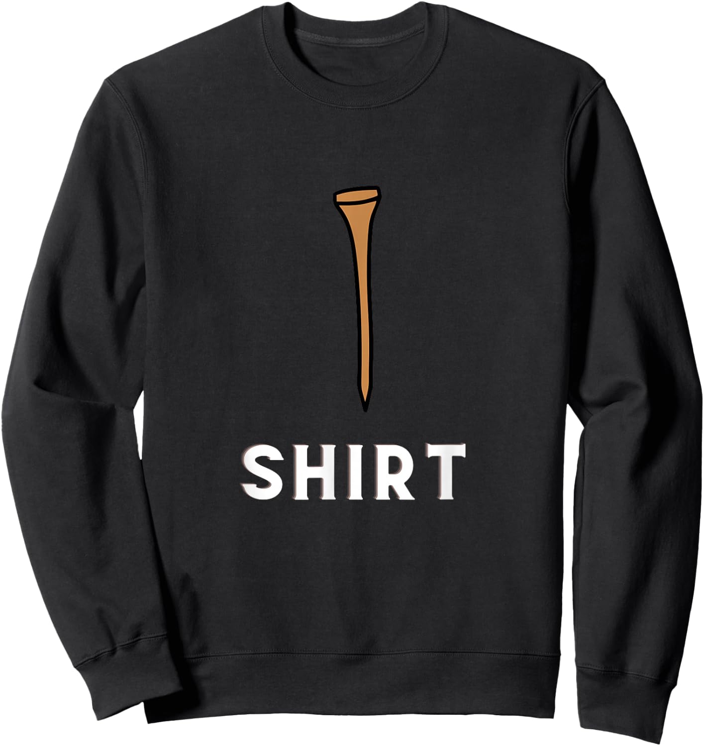 Golf Funny Golfing Sweatshirt - Sweatshirt | Black