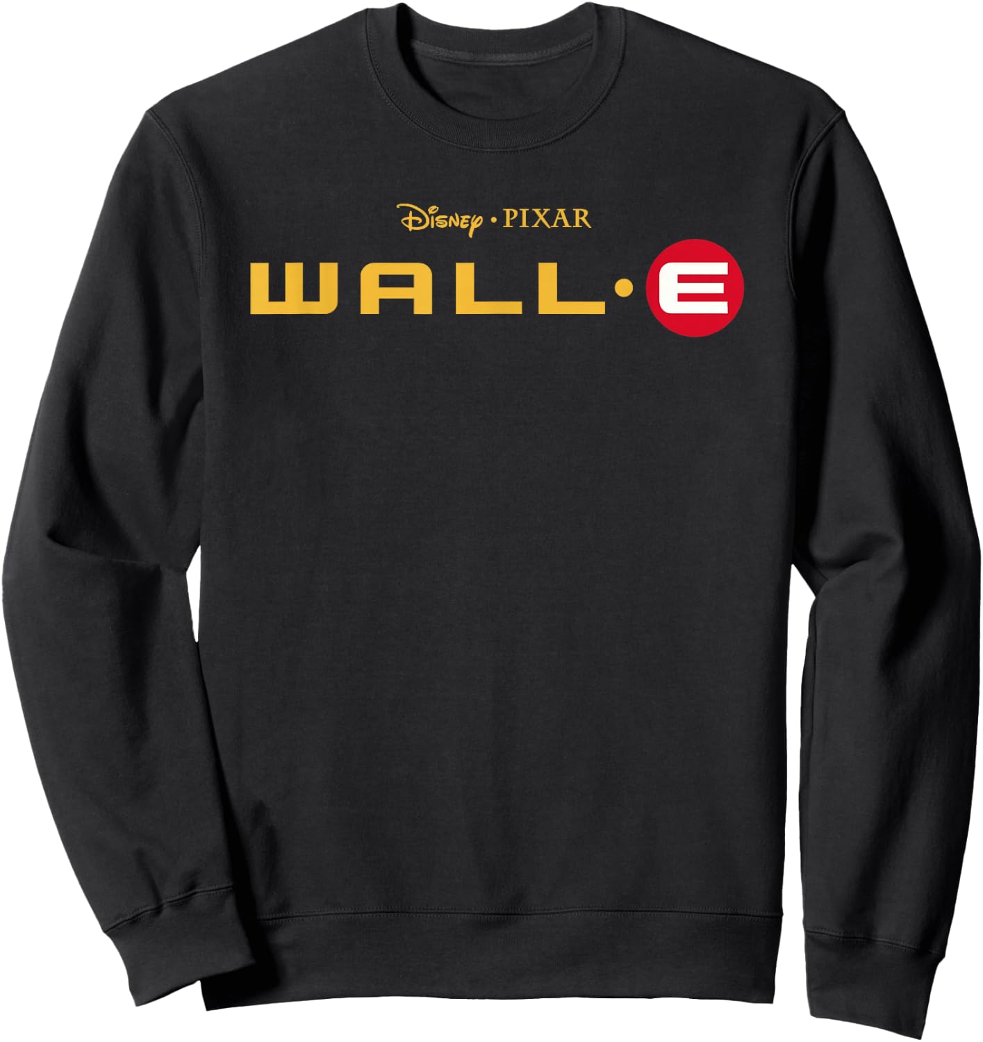 Disney and Pixar's Wall-E Movie Logo Sweatshirt - Sweatshirt | Black