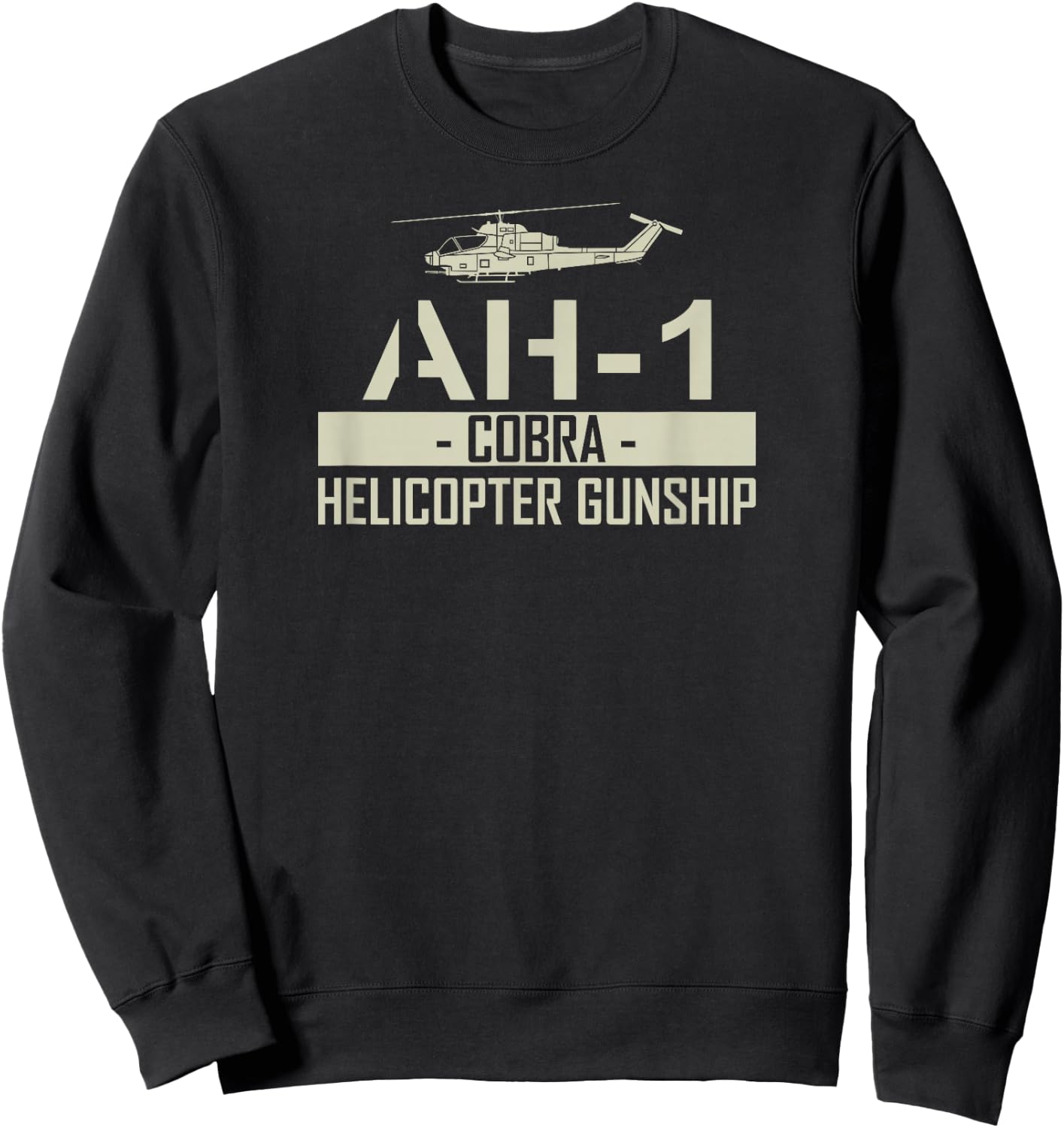 AH-1 Cobra Sweatshirt - Sweatshirt | Black