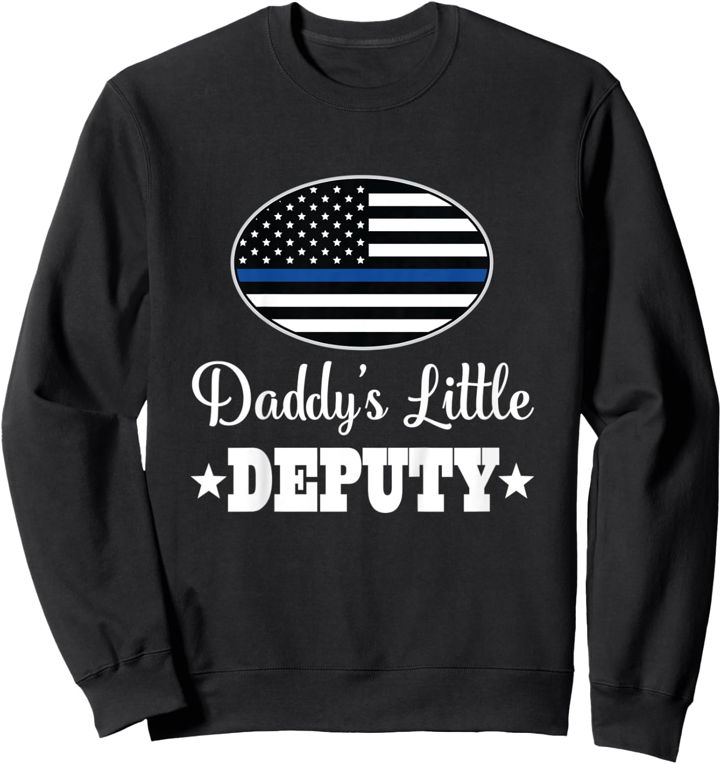 Kids Sheriff Deputy Son Sweatshirt - Sweatshirt | Black