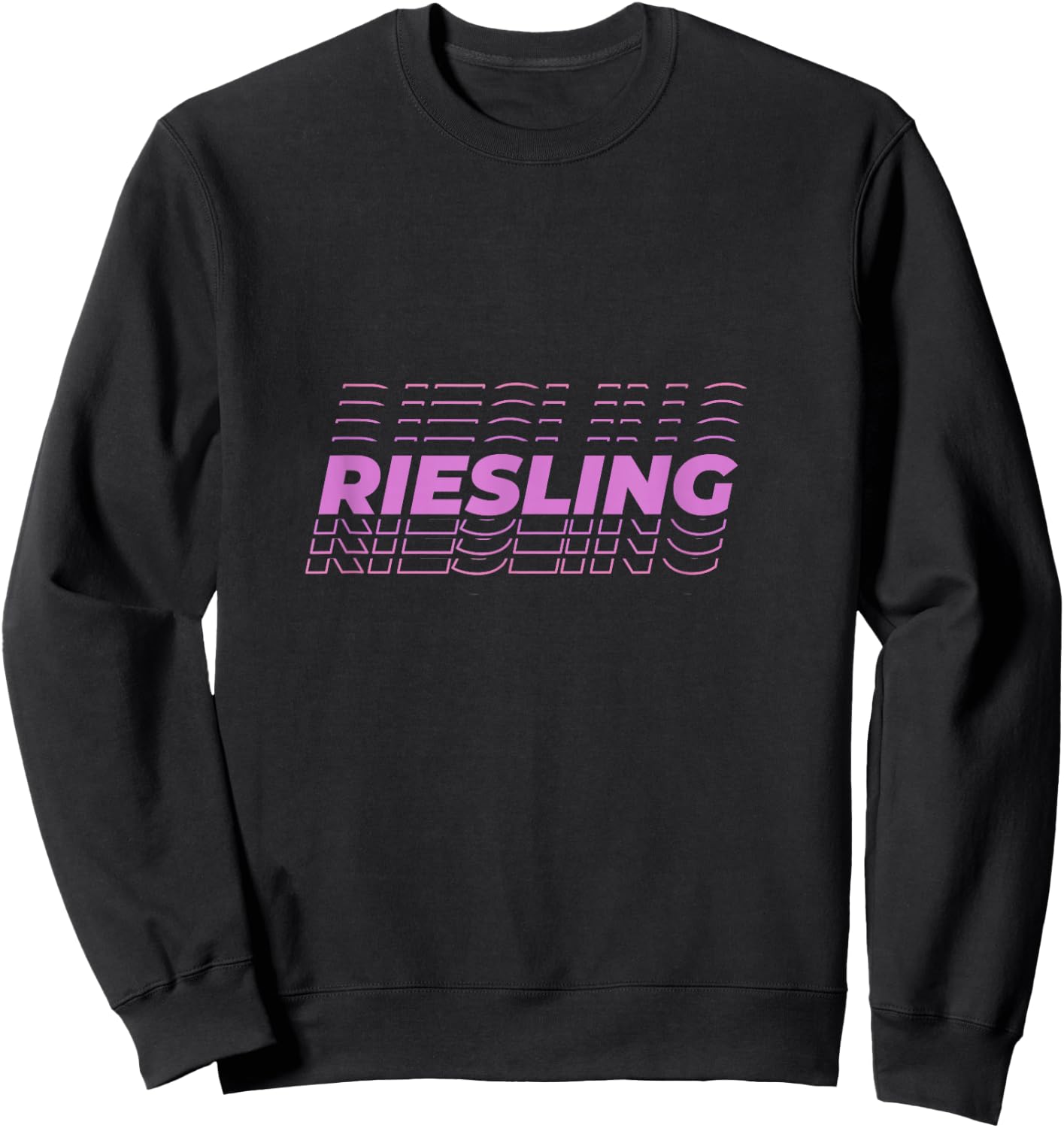 Riesling Natural Wine Sweatshirt - Sweatshirt | Black