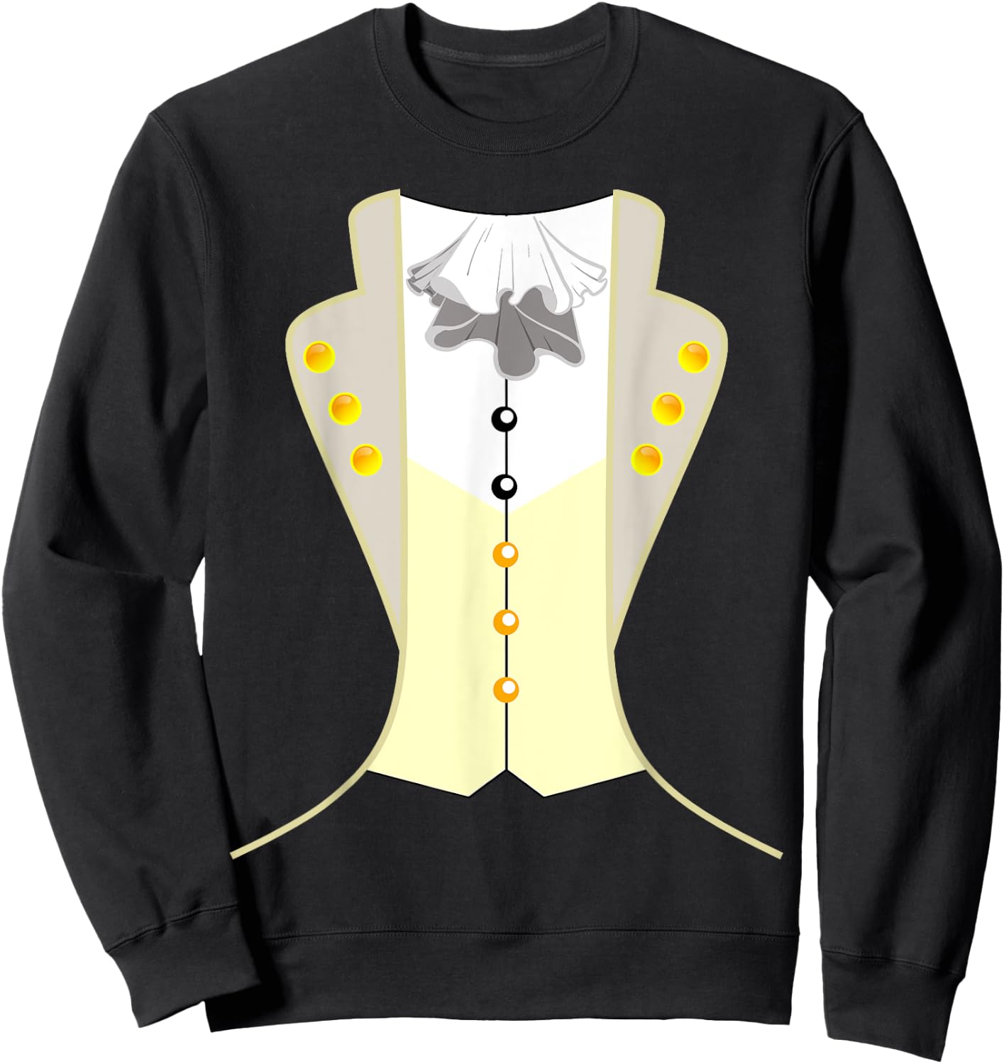 Alexander Hamilton Costume T Shirt Sweatshirt - Sweatshirt | Black