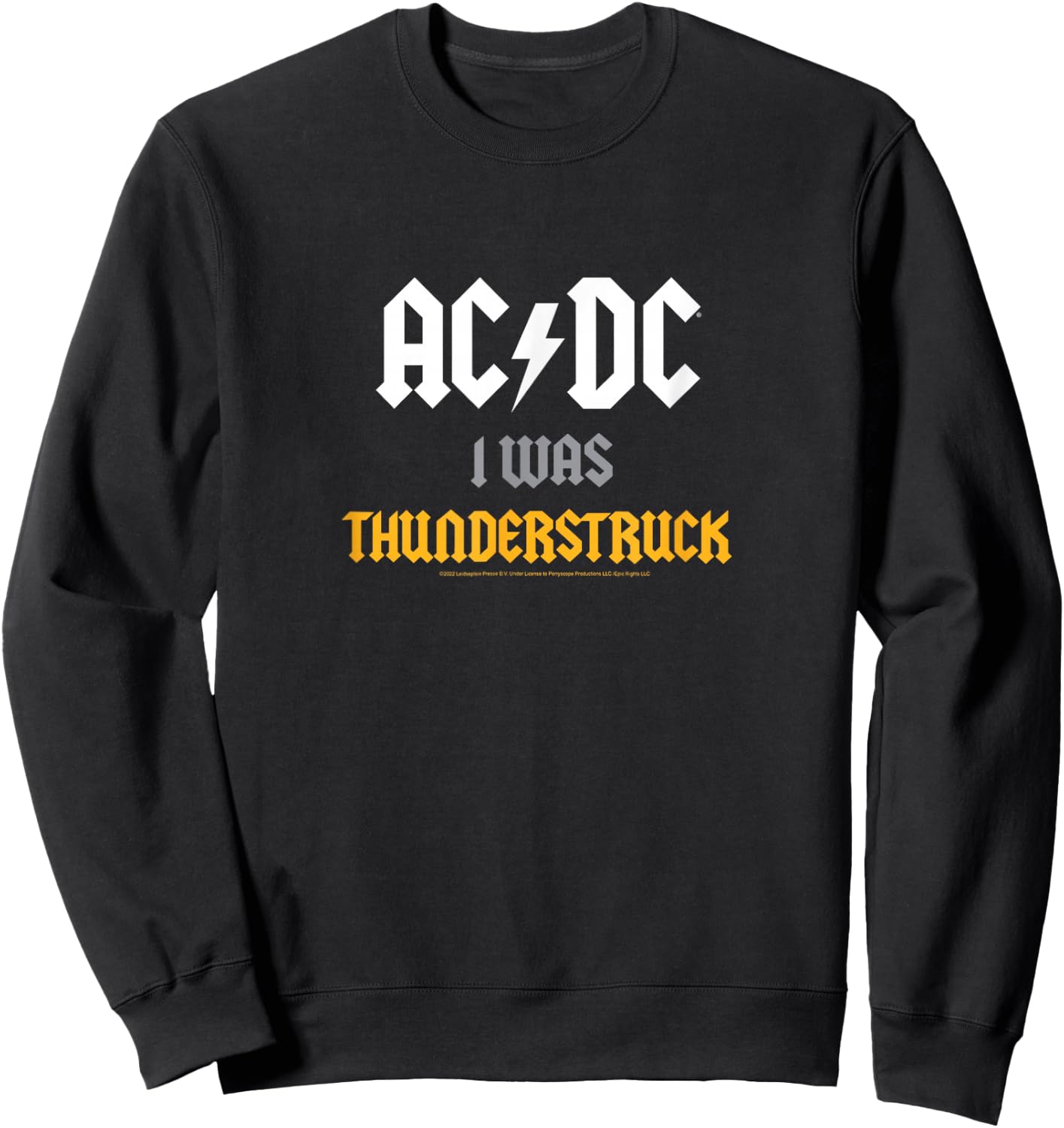 ACDC - I Was Thunderstruck Sweatshirt - Sweatshirt | Black