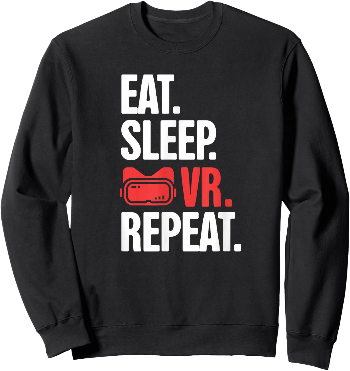 Funny VR Developer & Gamer / Virtual Reality Sweatshirt - Sweatshirt | Black