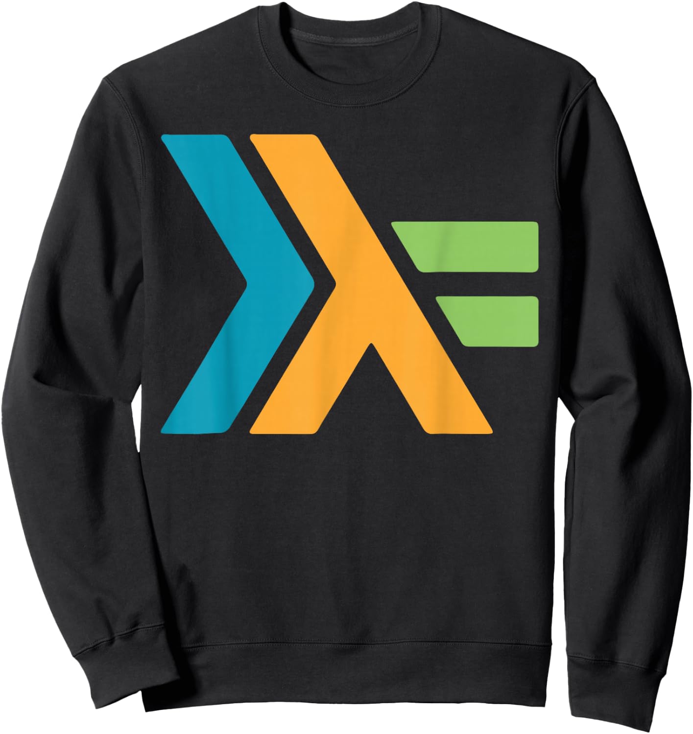 Cool Haskell Logo t shirt Programming Coding Debugging Sweatshirt - Sweatshirt | Black