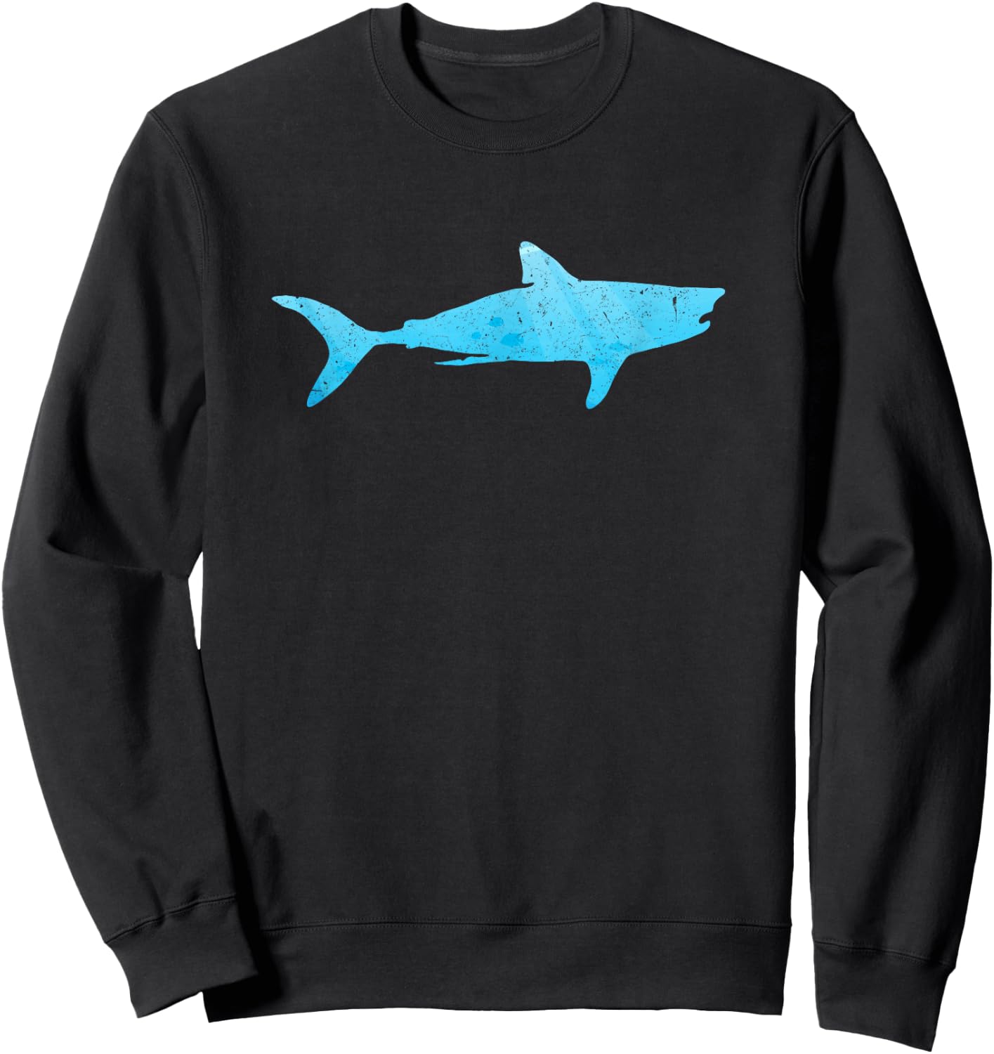 Mako Shark Ocean Marine Biologist Sweatshirt - Sweatshirt | Black