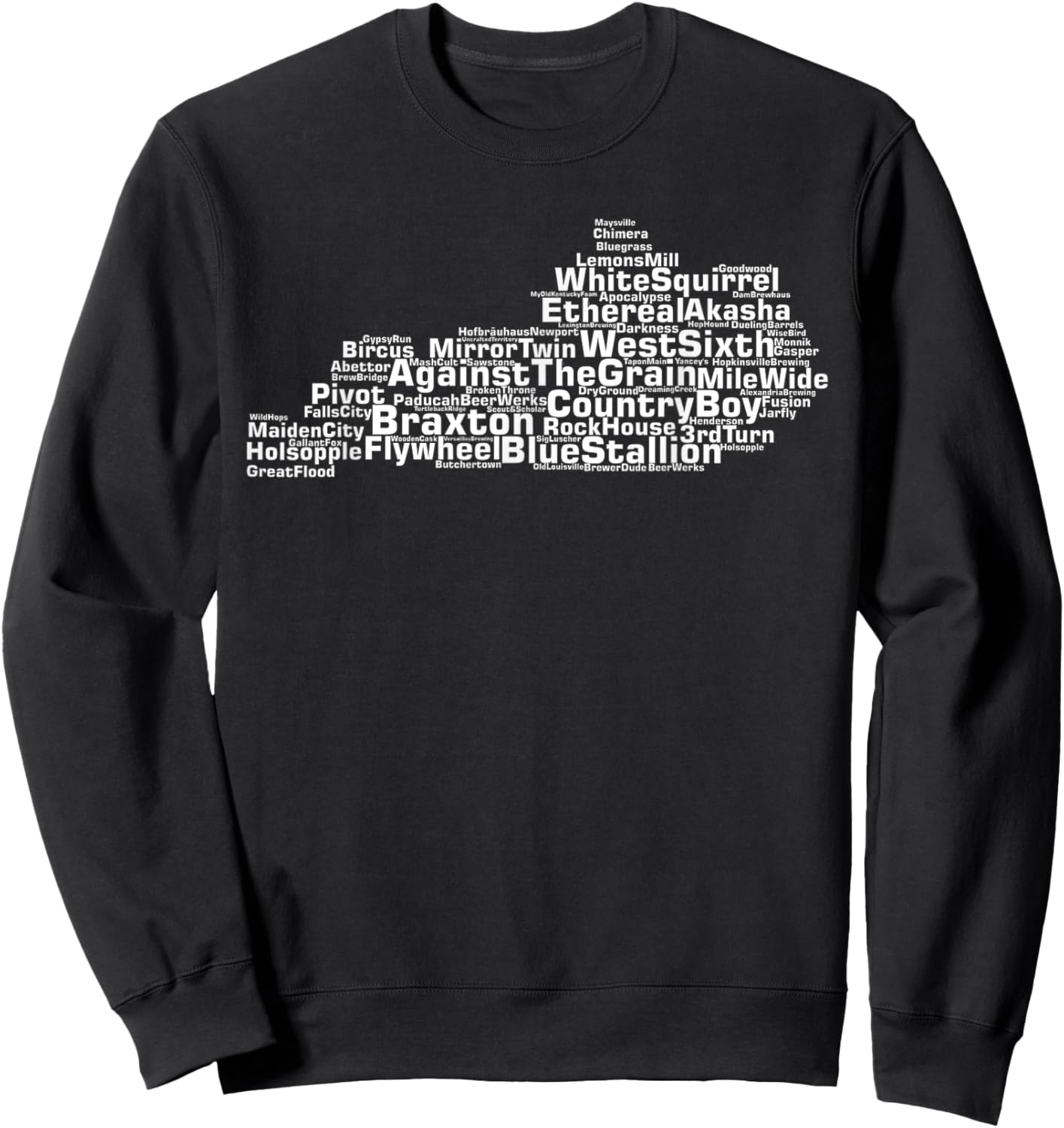 Kentucky Breweries Sweatshirt - Sweatshirt | Black