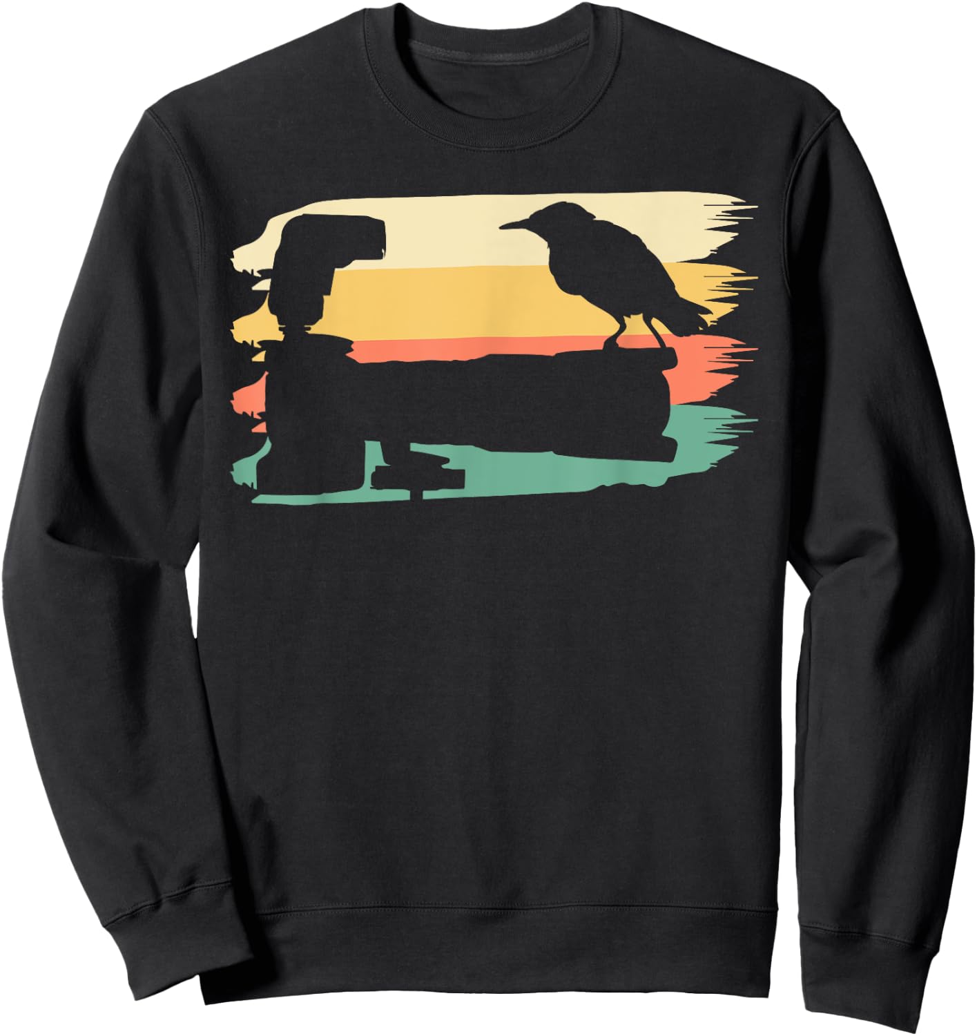 Bird Camera Photographer Wildlife Sweatshirt - Sweatshirt | Black