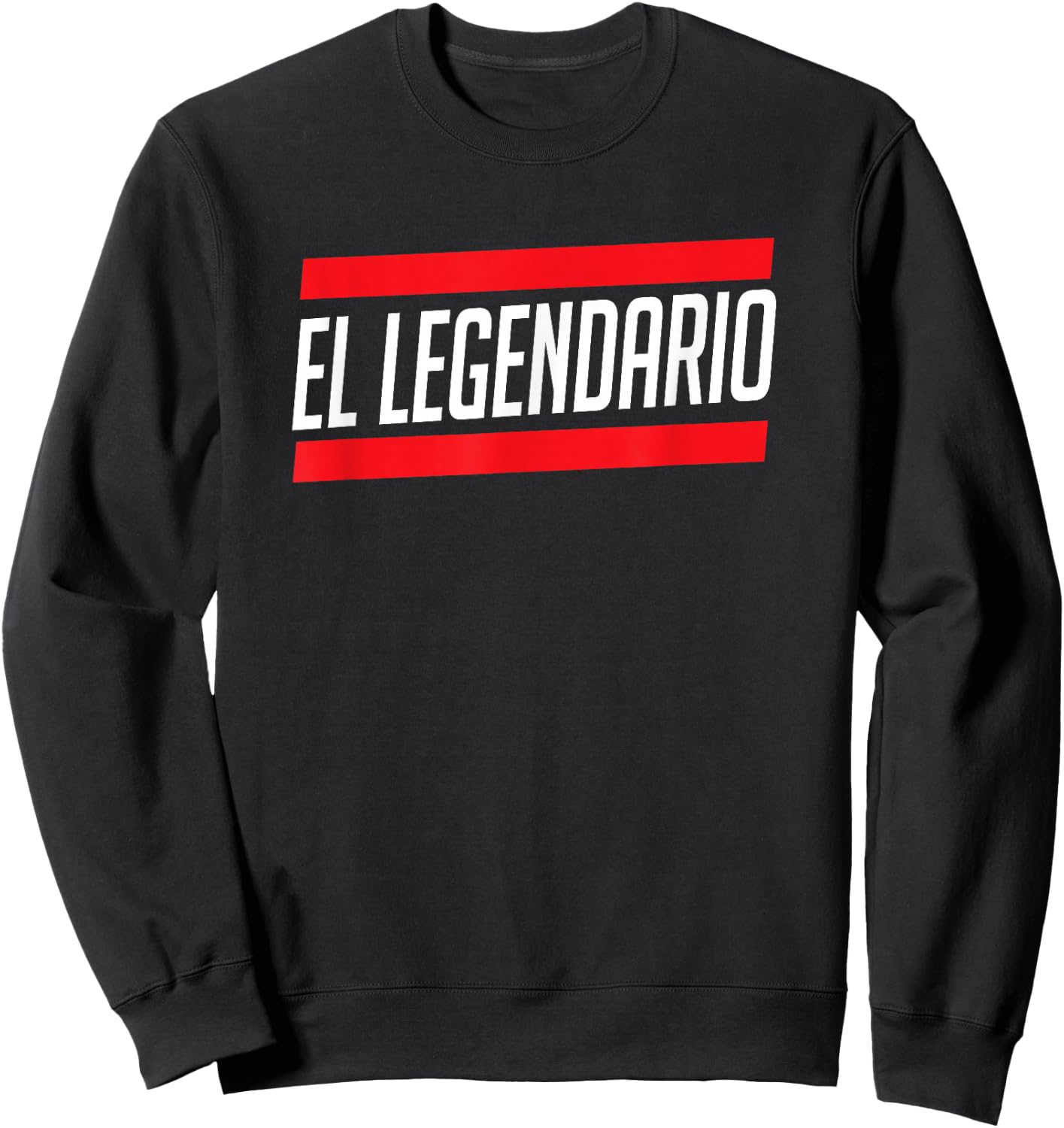 El Legendario Novelty Graphic T Shirt Sweatshirt - Sweatshirt | Black