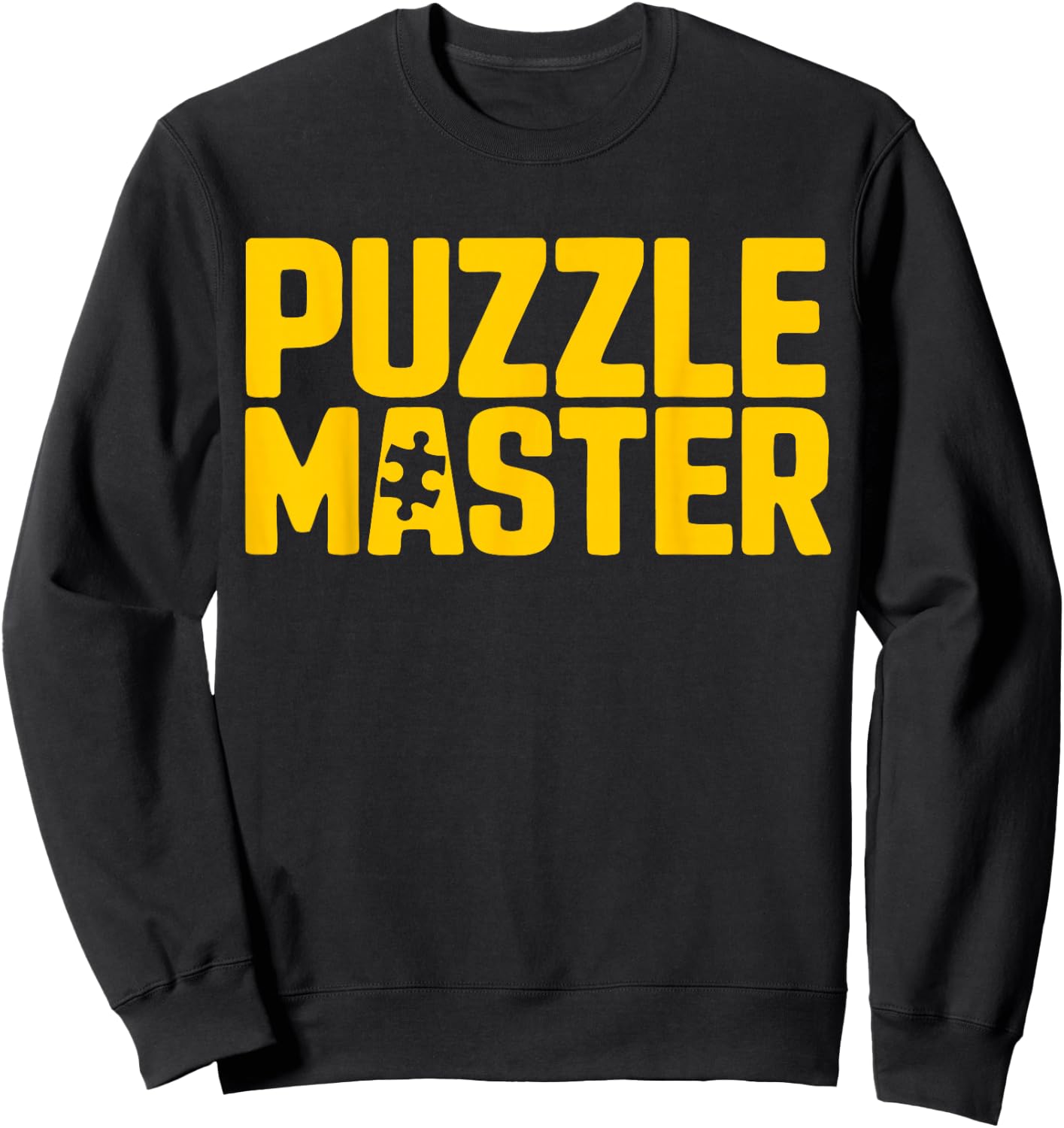 Jigsaw Puzzle Master Puzzle Lover Sweatshirt - Sweatshirt | Black