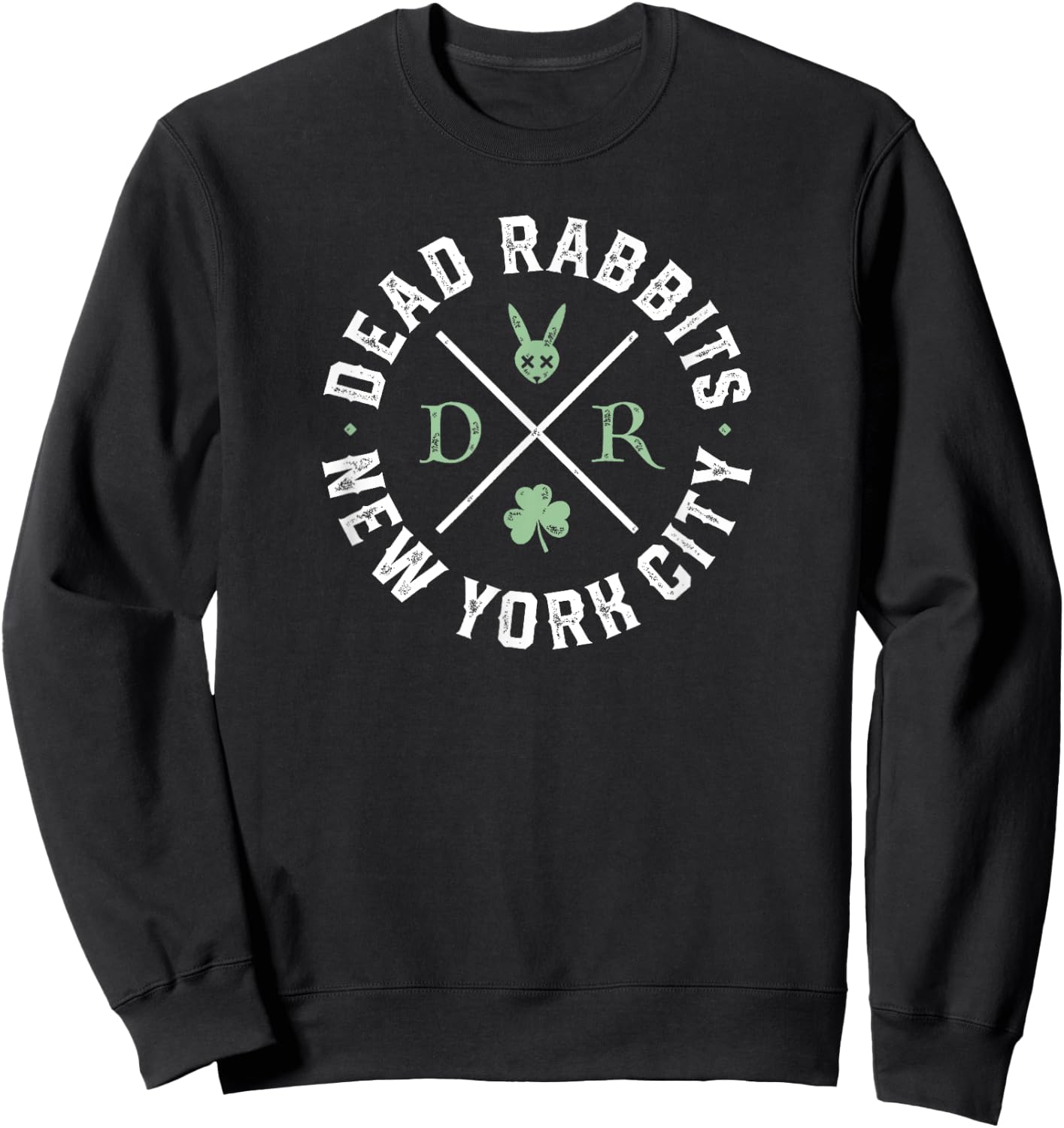 Dead Rabbits - New York City Irish American Vintage NYC Sweatshirt - Sweatshirt | Black