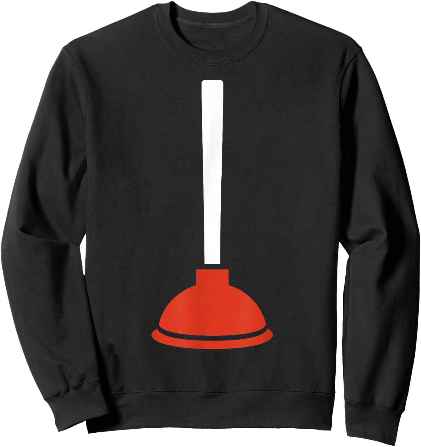Plunger Sweatshirt - Sweatshirt | Black