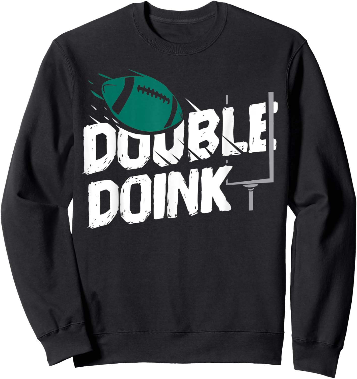 Double Doink T Shirt Doink Doink Shirt Football Fan Gifts Sweatshirt - Sweatshirt | Black
