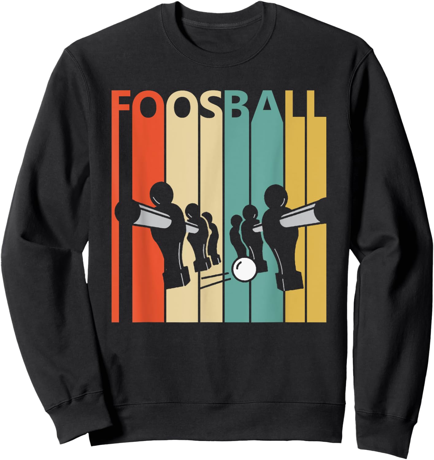Vintage Foosball Player Gift - Foosball Sweatshirt - Sweatshirt | Black