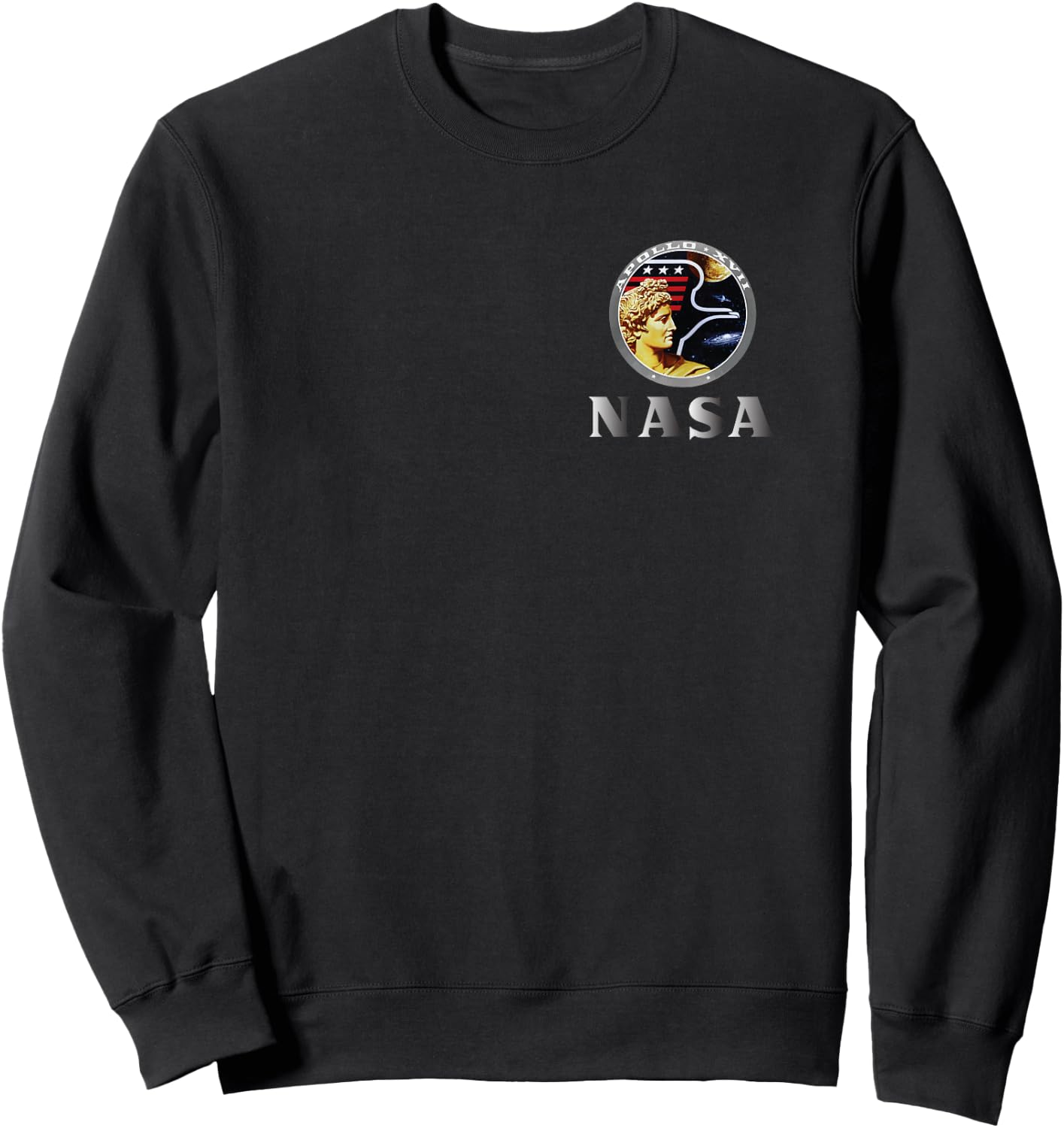 NASA Apollo 17 Sweatshirt - Sweatshirt | Black