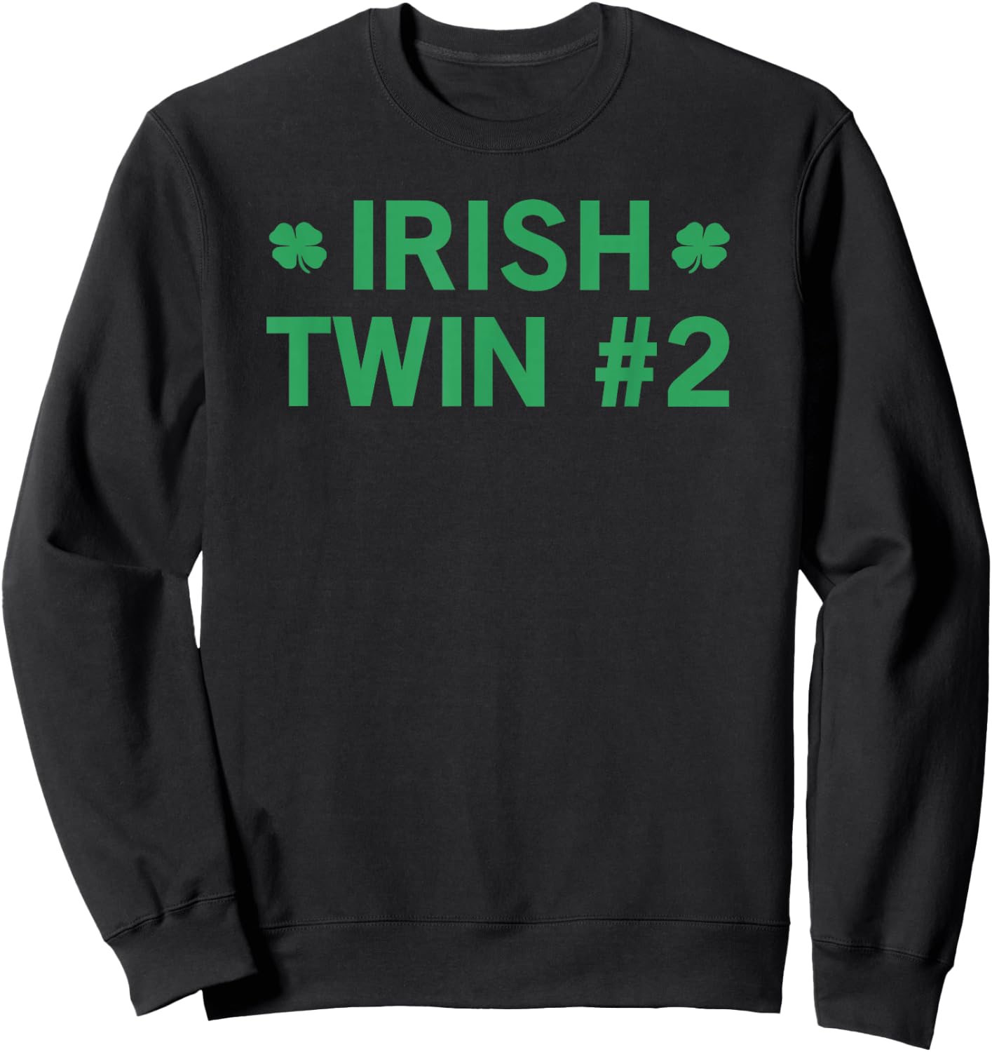 Irish Twin 2 Sweatshirt - Sweatshirt | Black