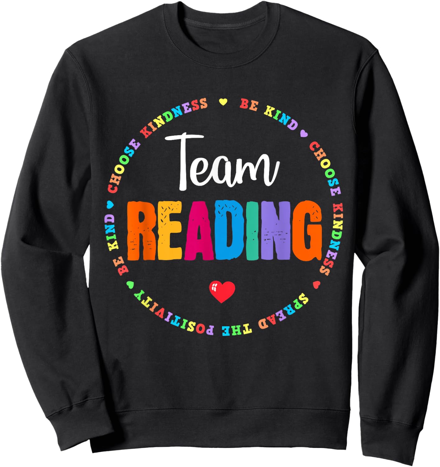 Reading Coach Teacher Interventionist Specialist Literacy Sweatshirt - Sweatshirt | Black