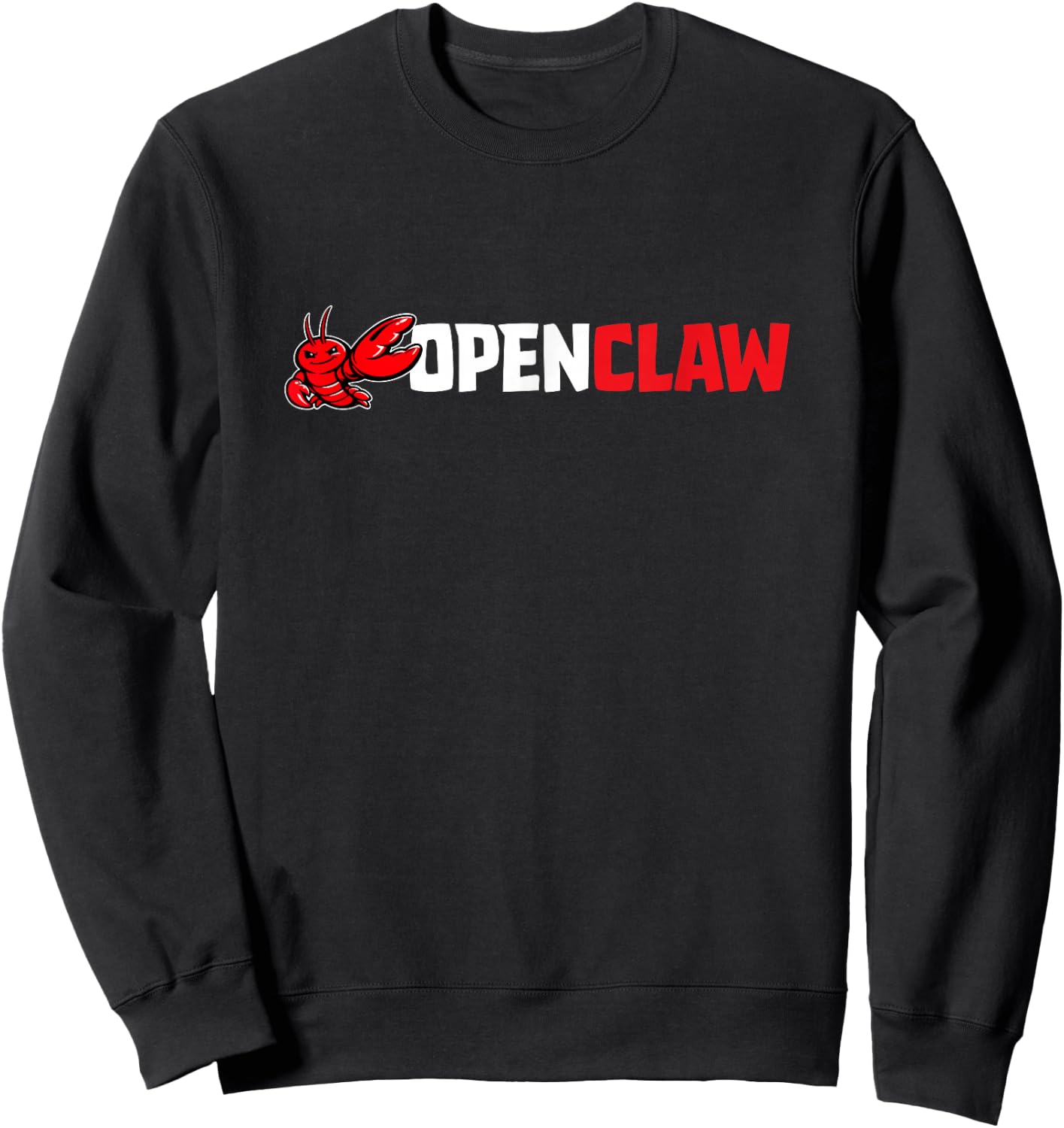OpenClaw Logo Sweatshirt - Sweatshirt | Black