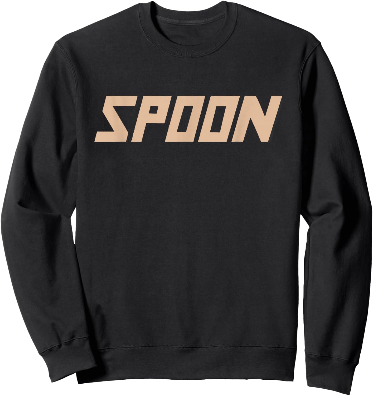 Spoon Logo Sweatshirt - Sweatshirt | Black