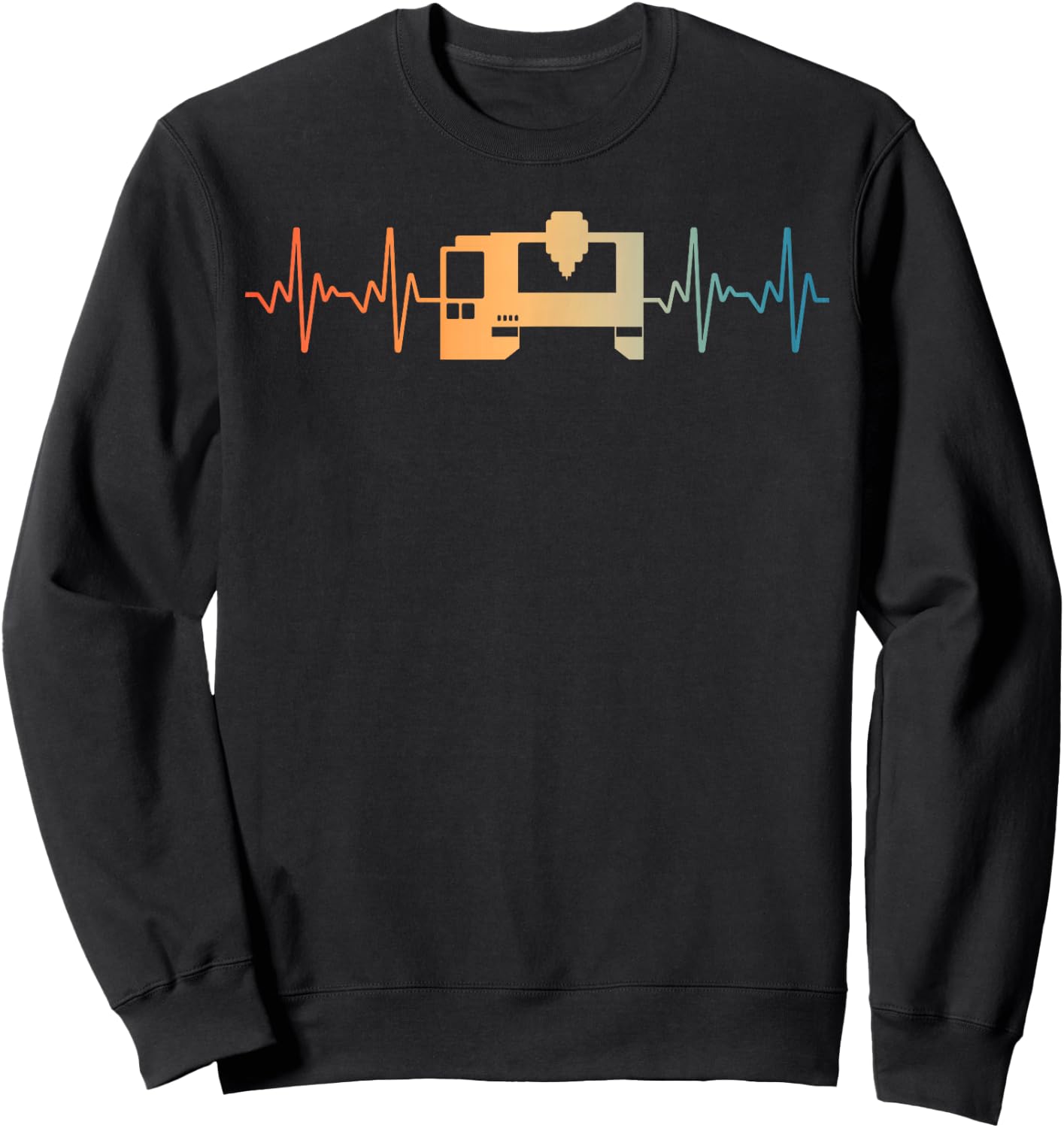 Cool CNC Machine Art Women CNC Machining Programmer Sweatshirt - Sweatshirt | Black