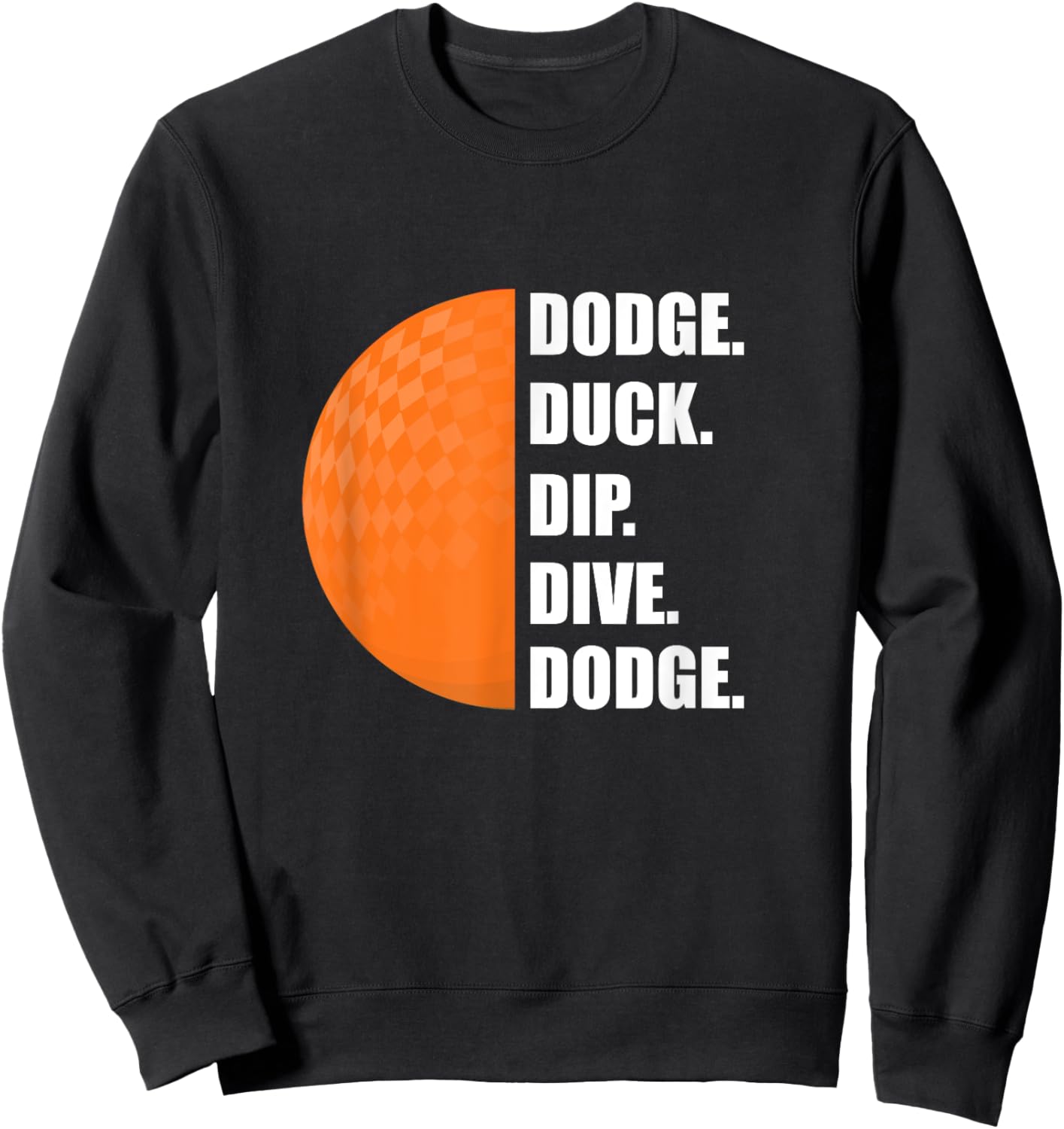 Dodge Duck Dip Dive Dodge Sweatshirt - Sweatshirt | Black