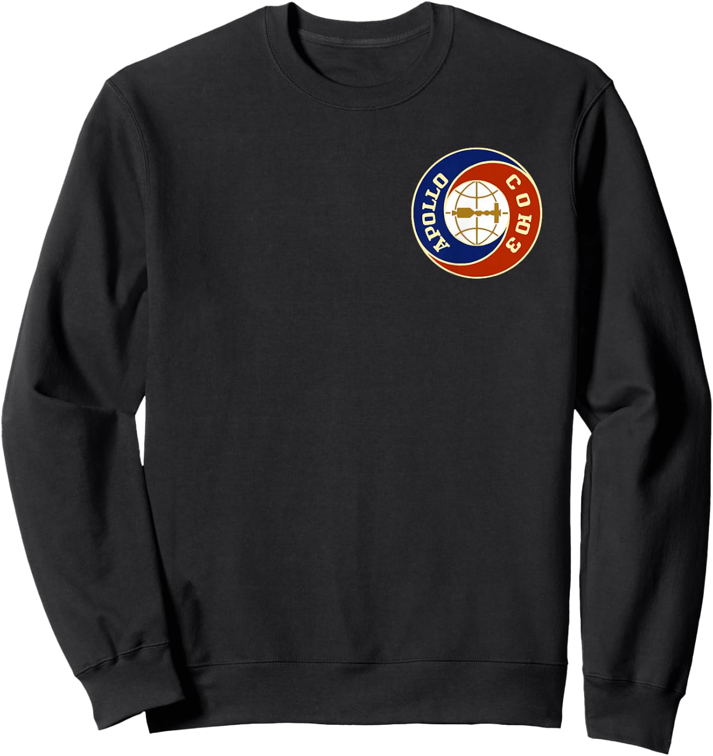 Apollo-Soyuz Rendezvous NASA History Small Sweatshirt - Sweatshirt | Black