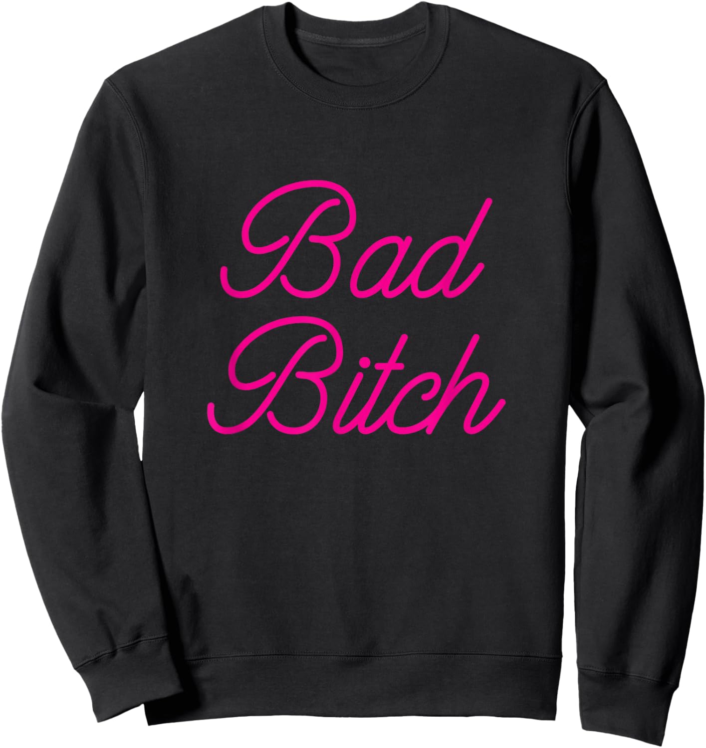 Bad Bitch Club Feminist Shirt Women Girls Bitches Gift Sweatshirt - Sweatshirt | Black