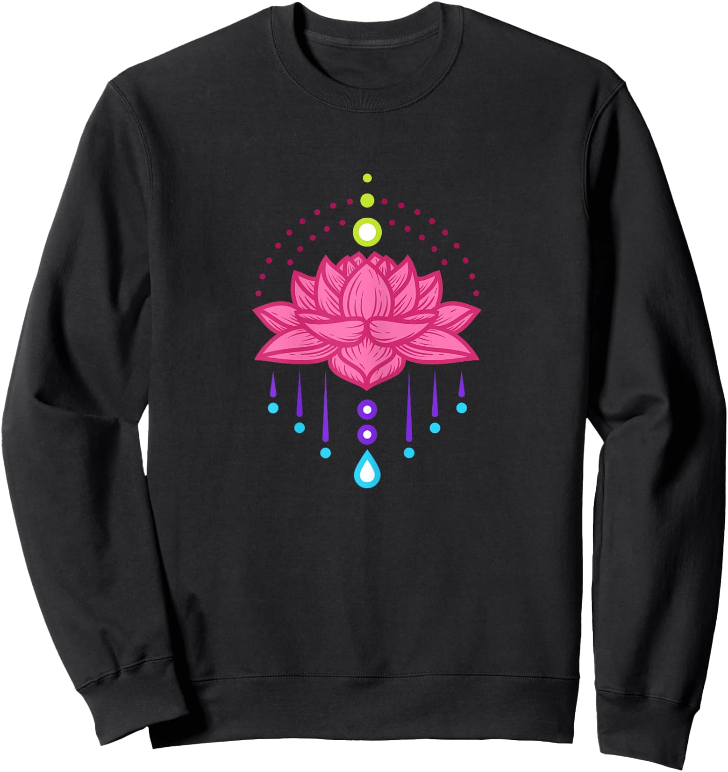 Yoga Lovers Sweatshirt - Sweatshirt | Black