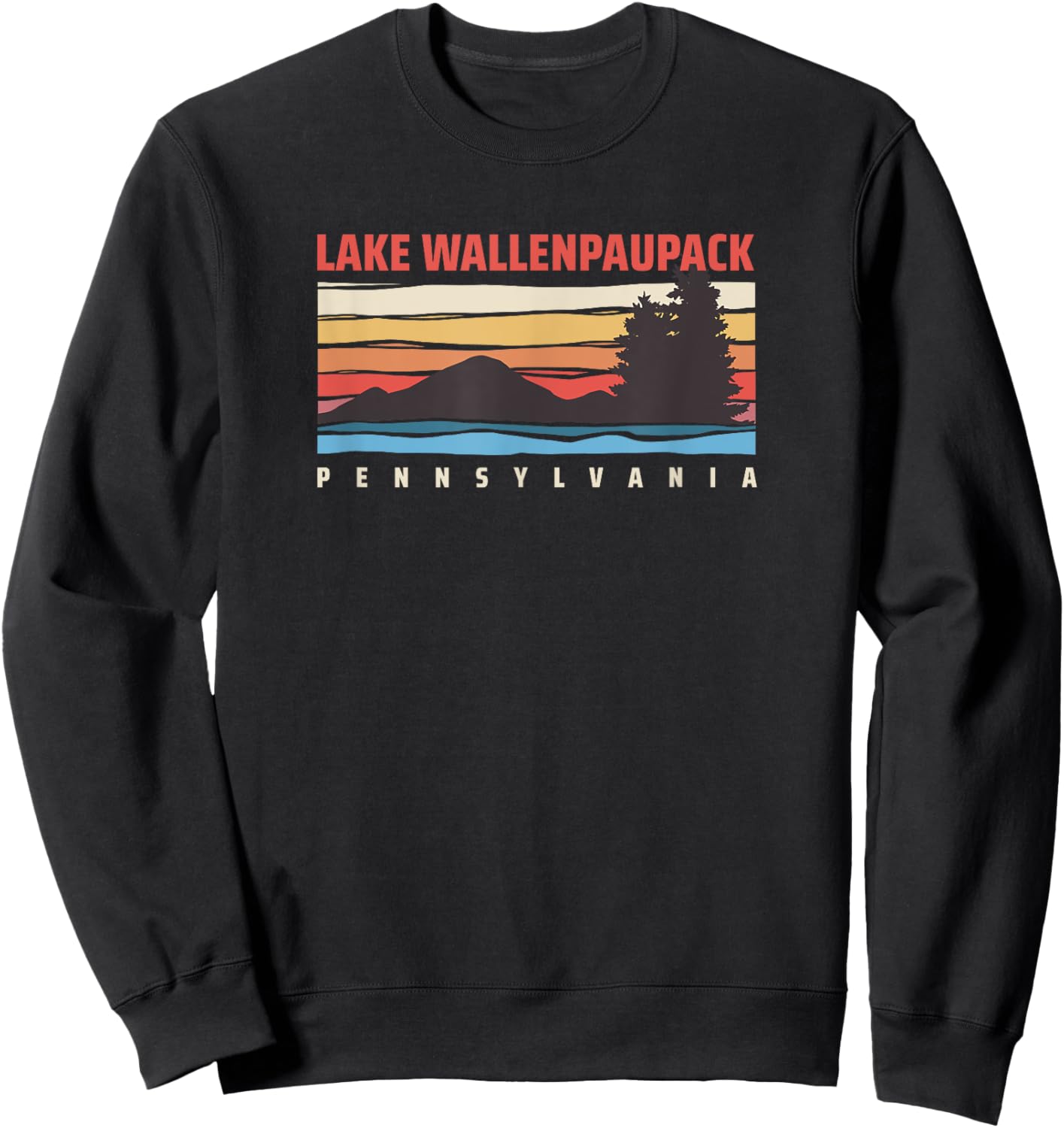 Lake Wallenpaupack Sweatshirt - Sweatshirt | Black