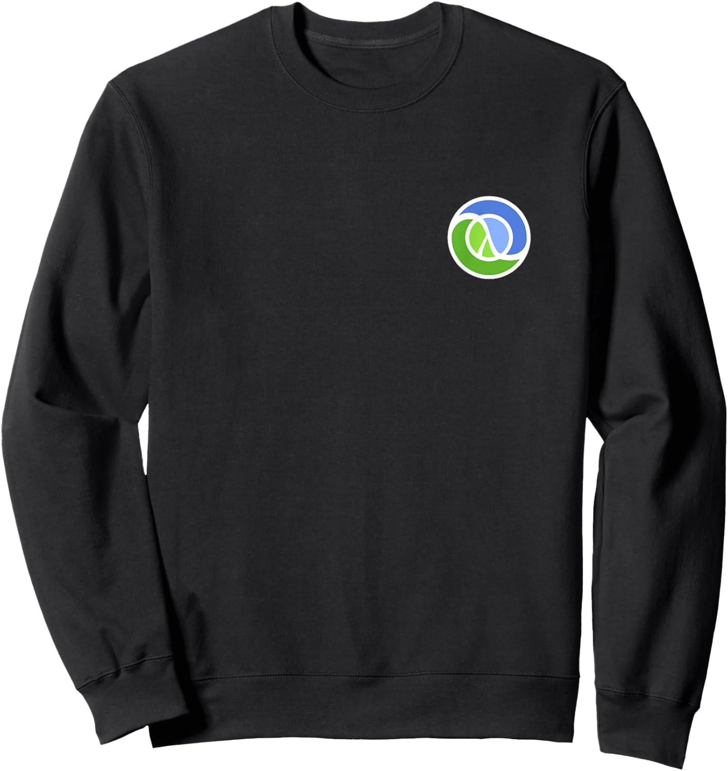 Clojure Programming Language Logo Clojure Programmers Sweatshirt - Sweatshirt | Black