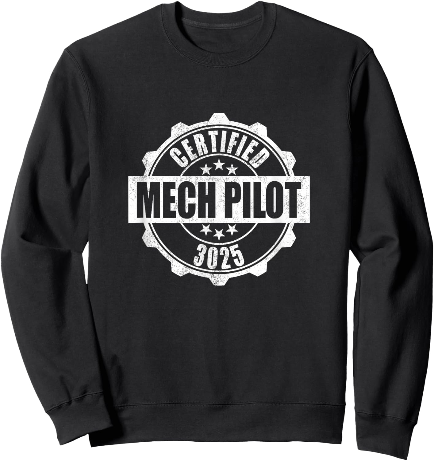 Certified Mech Pilot Sweatshirt - Sweatshirt | Black