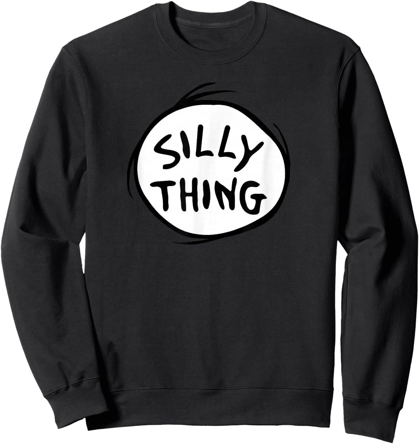 Dr. Seuss Silly Thing Sweatshirt - Sweatshirt | Black