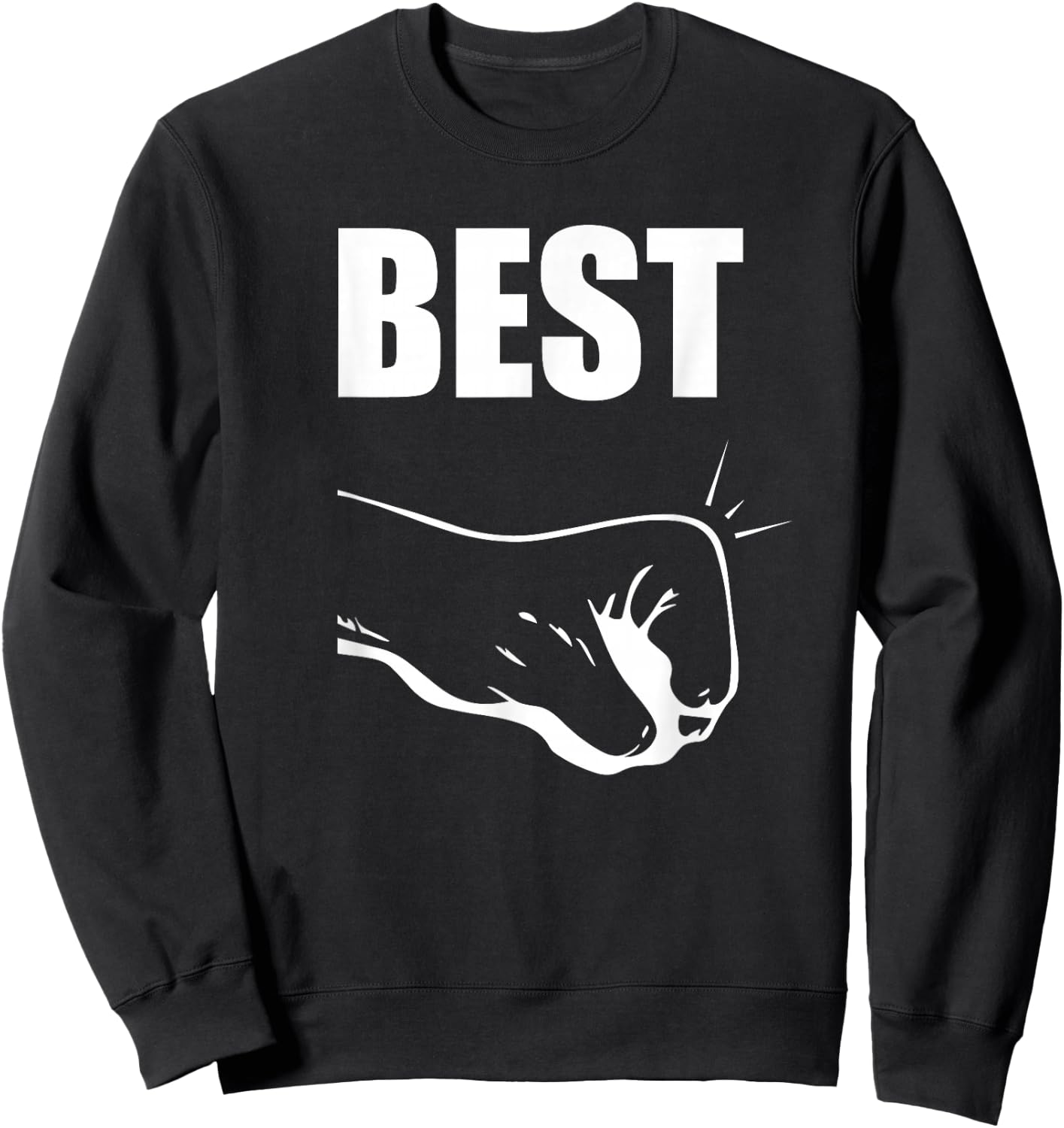 Best Buds Best Friend T Shirts - Matching BFF Outfits Sweatshirt - Sweatshirt | Black
