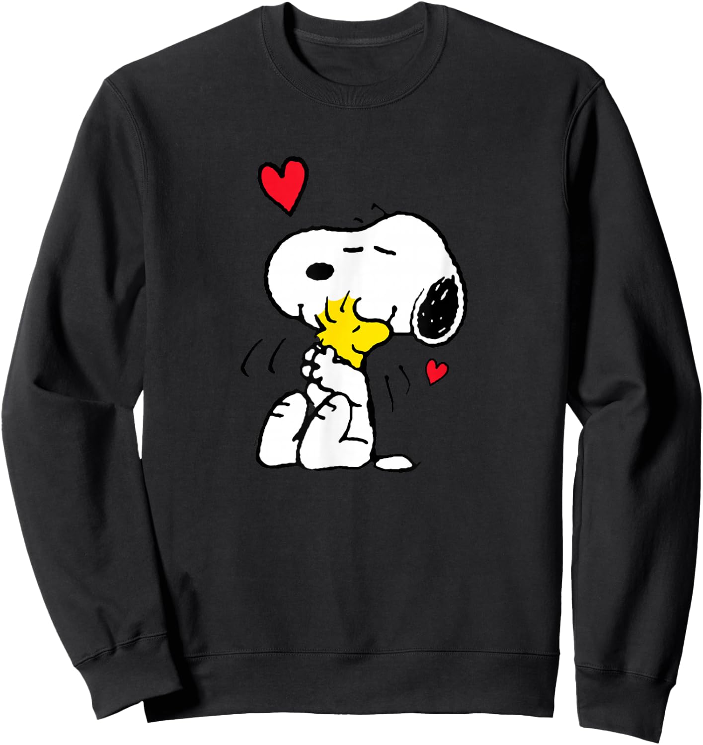 Peanuts - Snoopy Lots of Love Sweatshirt - Sweatshirt | Black
