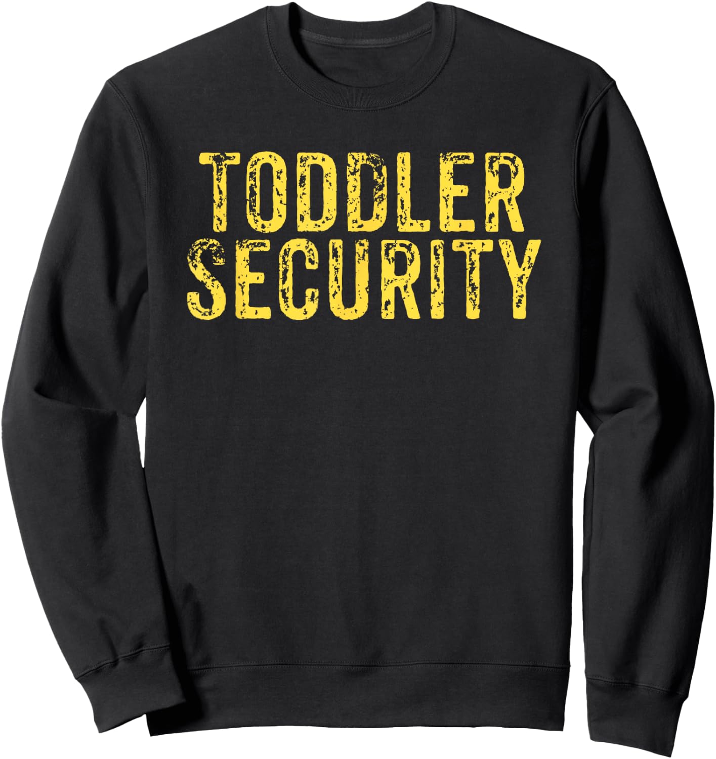 Daycare Provider - Toddler Security Bodyguard Sweatshirt - Sweatshirt | Black