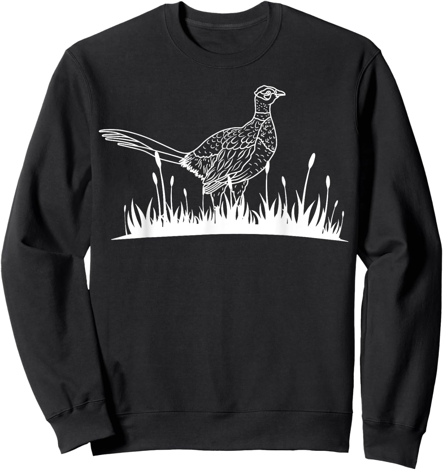 Pheasant Hunter Bird Dakota Hunting Upland Sweatshirt - Sweatshirt | Black