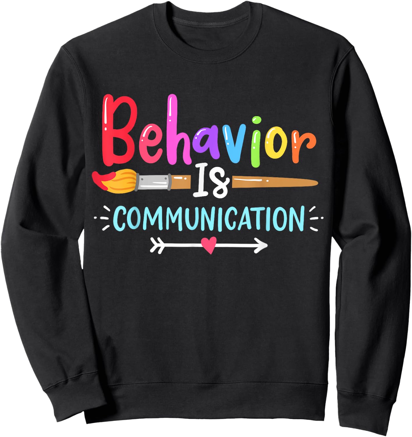 Special Education SPED Teacher Women Girls Kids Sweatshirt - Sweatshirt | Black