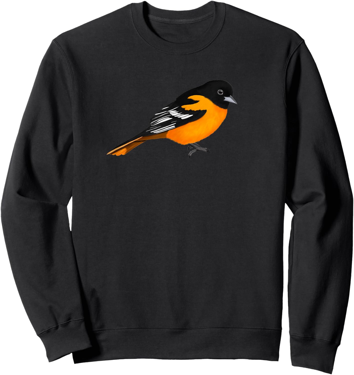 jz.birds Oriole Bird Birdlover Birdwatcher Ornithologist Biologist , Black Sweatshirt - Sweatshirt | Black