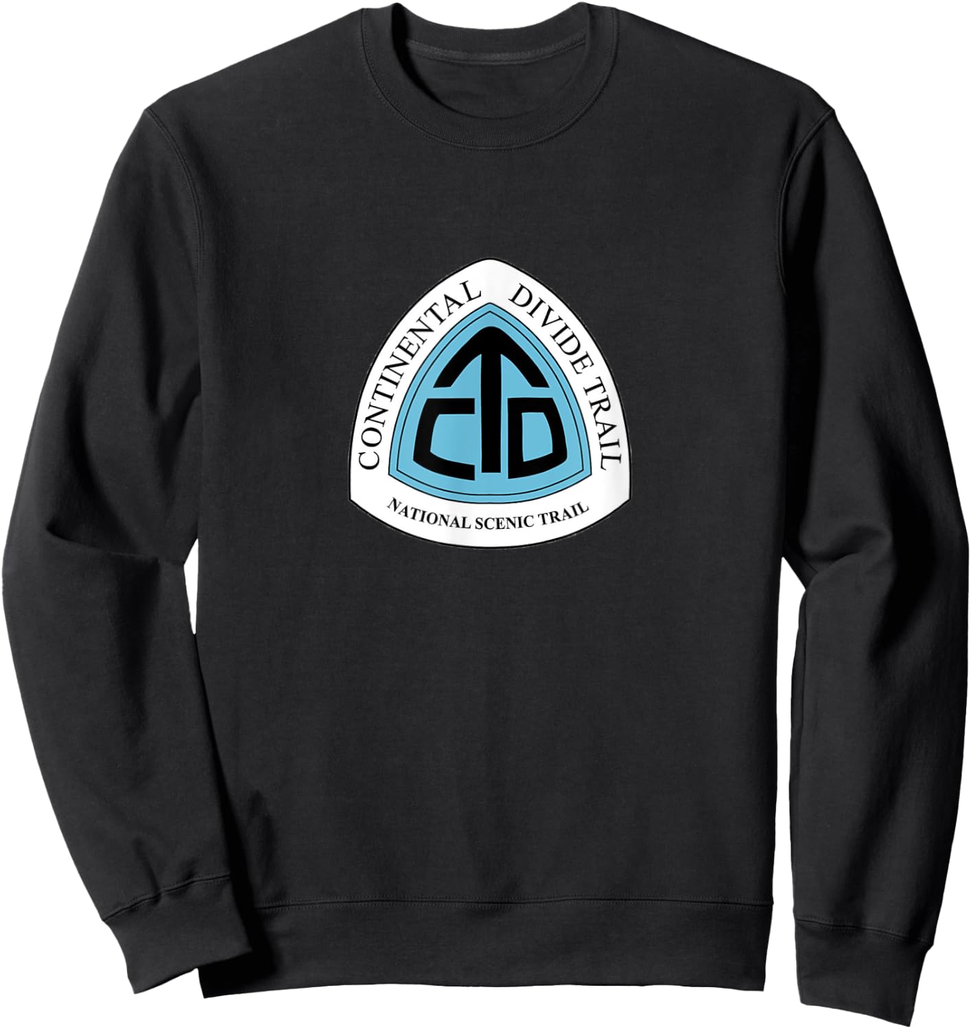 Continental Divide Trail Shirt Sweatshirt - Sweatshirt | Black