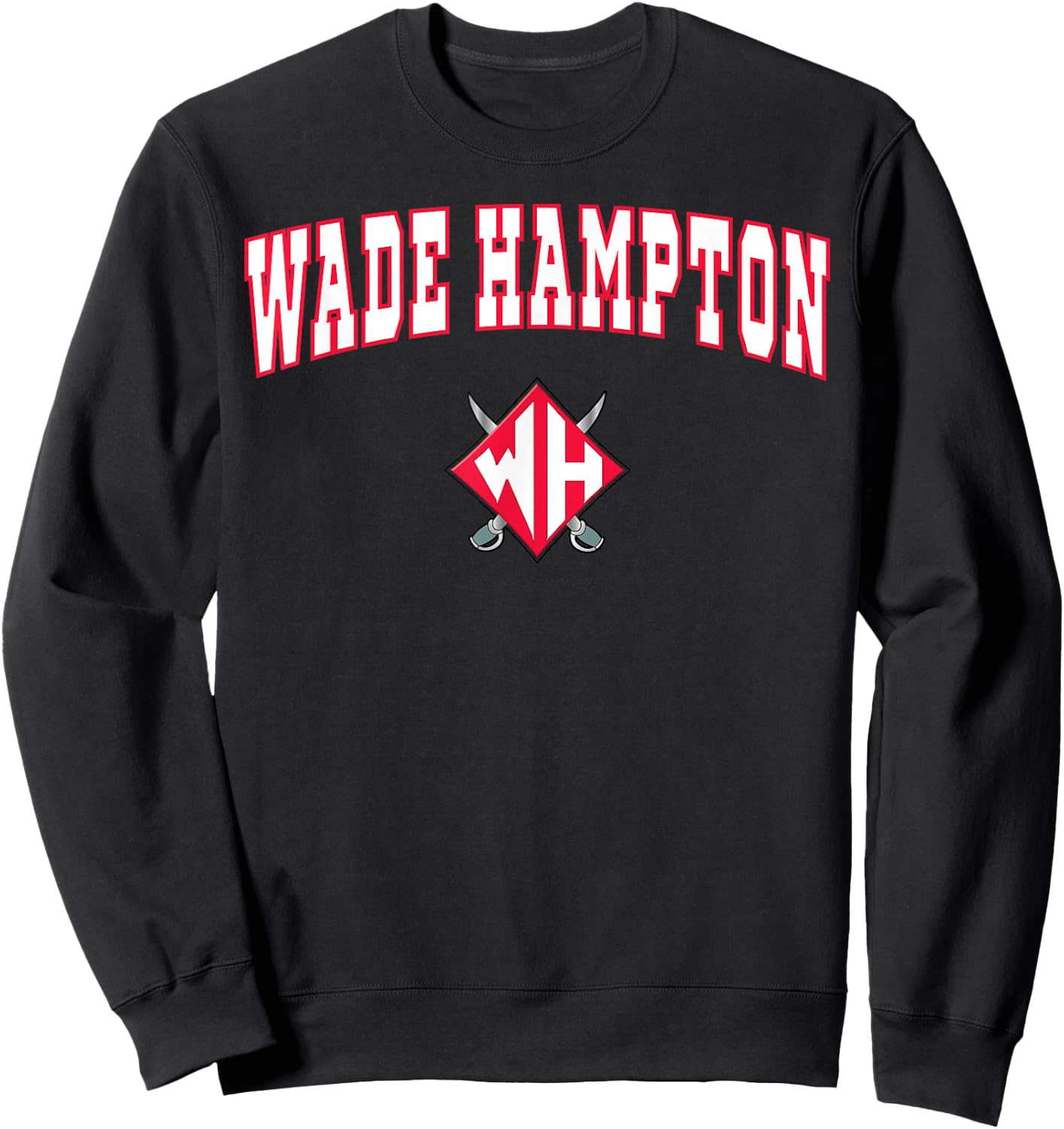 Wade Hampton High School Generals C2 Sweatshirt - Sweatshirt | Black