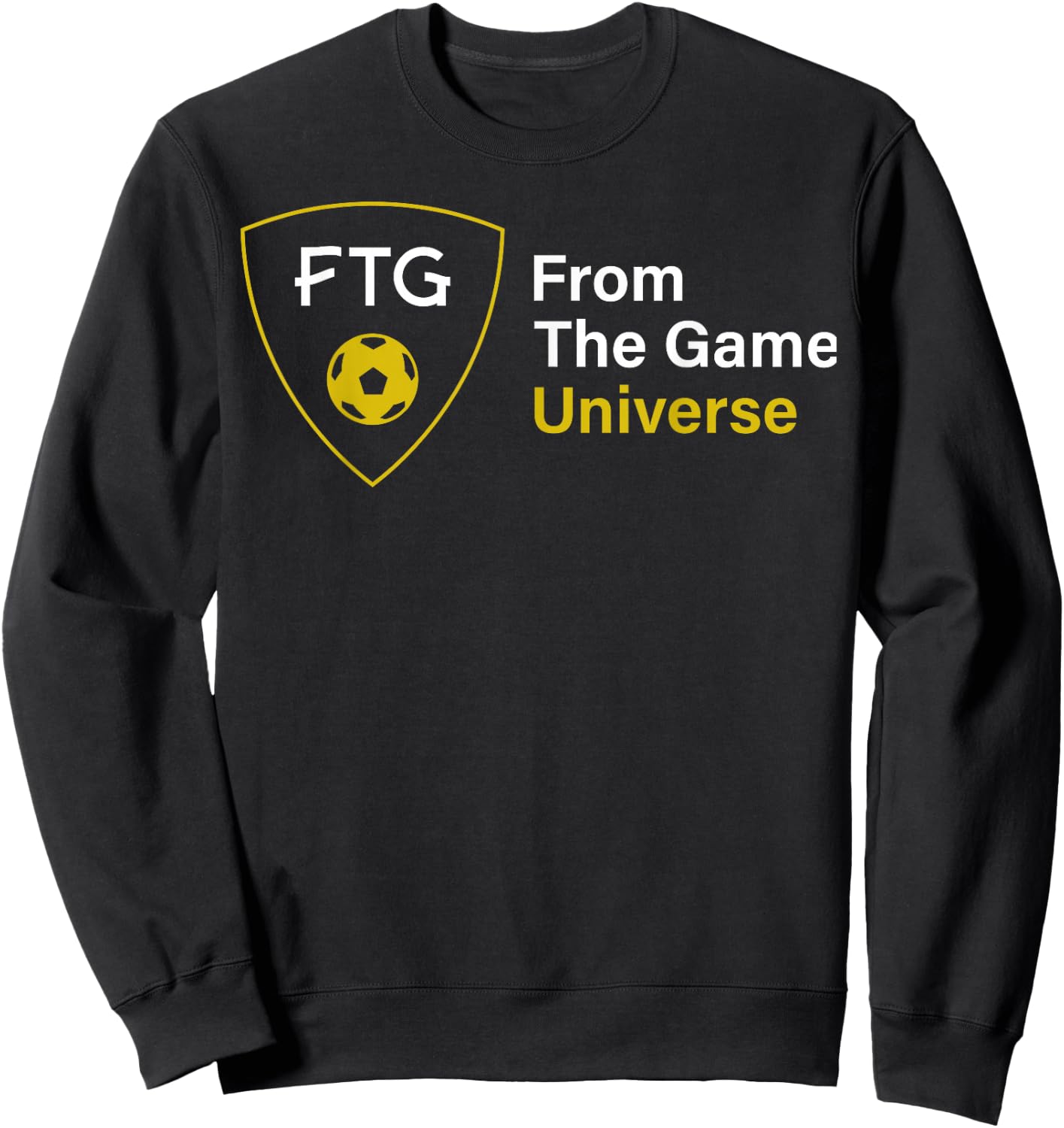 Football is A Universe Sweatshirt - Sweatshirt | Black