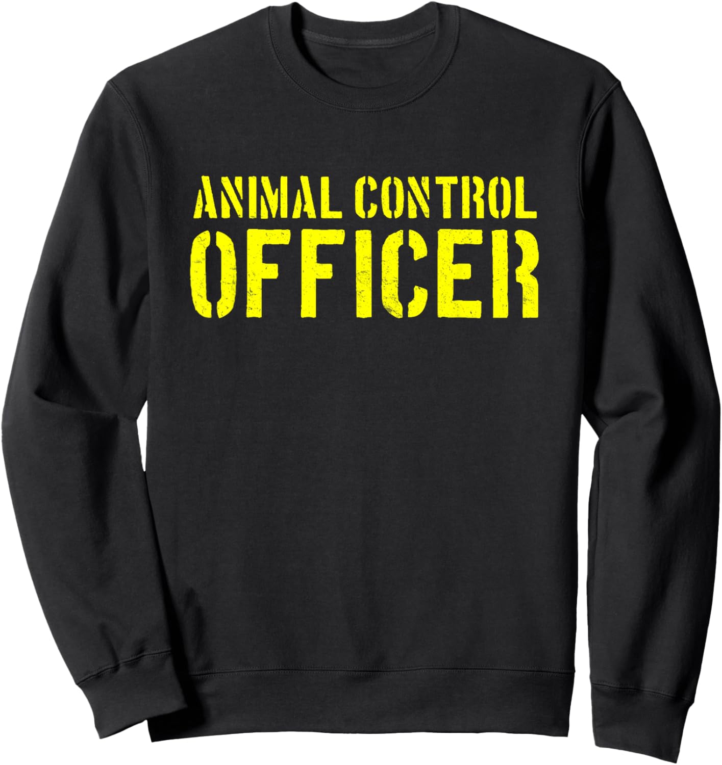 Animal Control Officer Public Safety Uniform Patrol Sweatshirt - Sweatshirt | Black