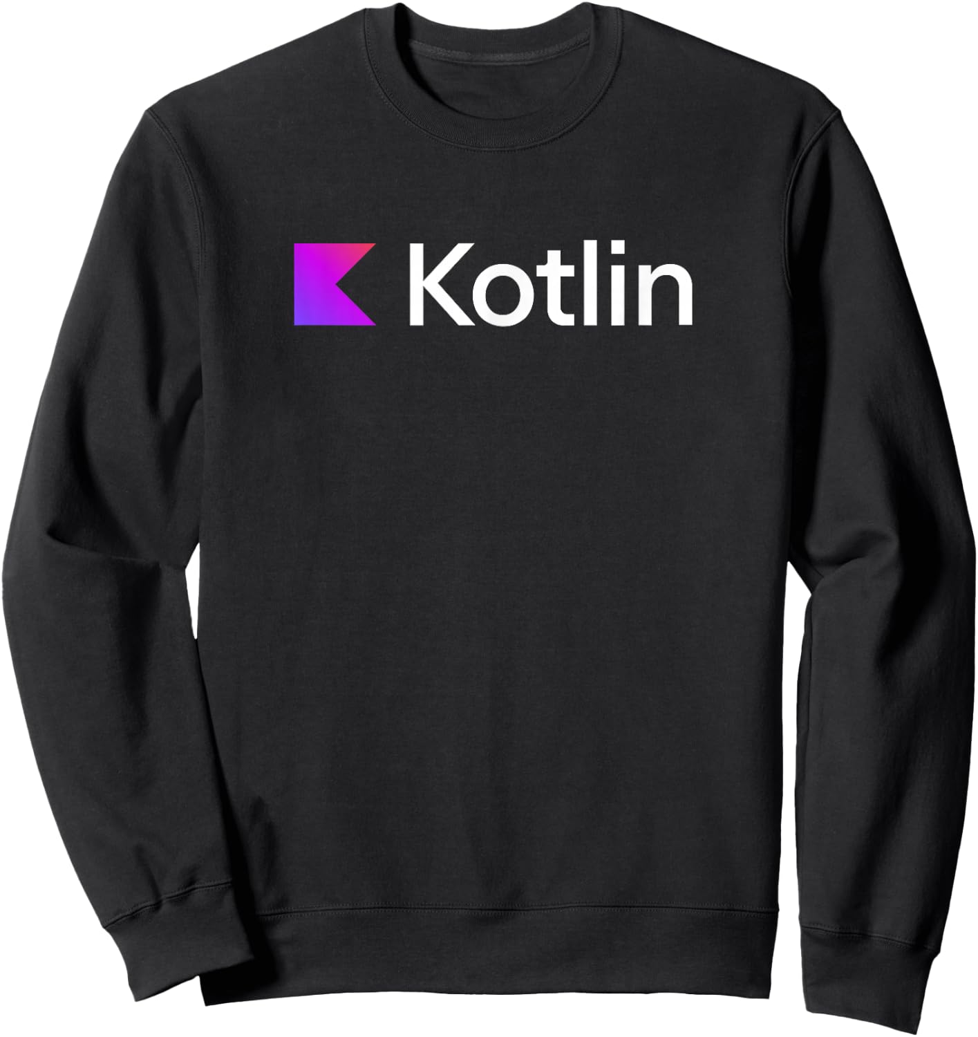 Kotlin - Server-Side Application Development, Programming v1 Sweatshirt - Sweatshirt | Black