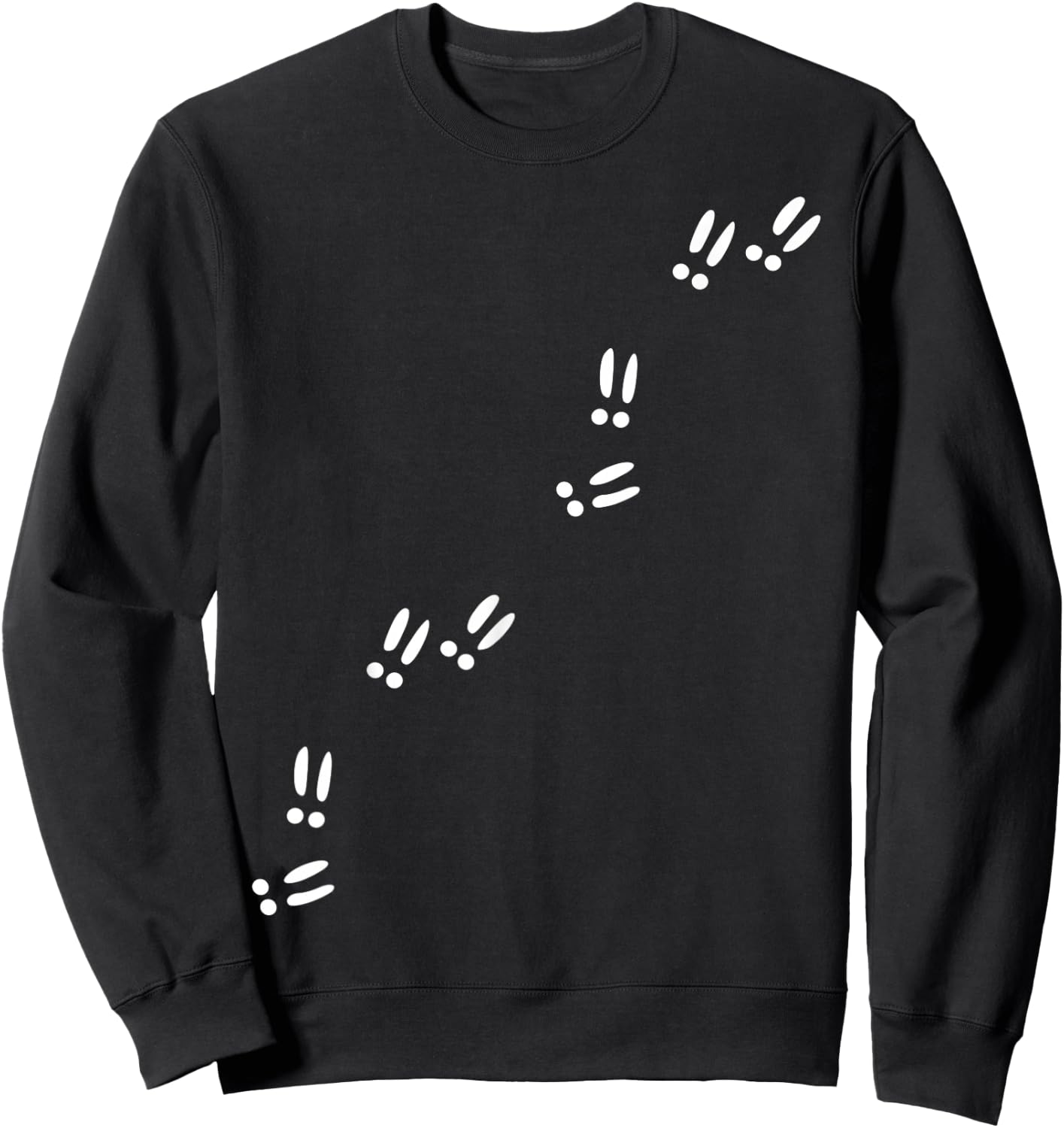 Deer tracks Sweatshirt - Sweatshirt | Black