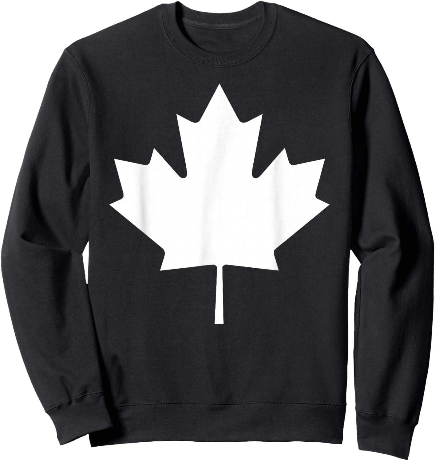 Maple Leaf Sweatshirt - Sweatshirt | Black