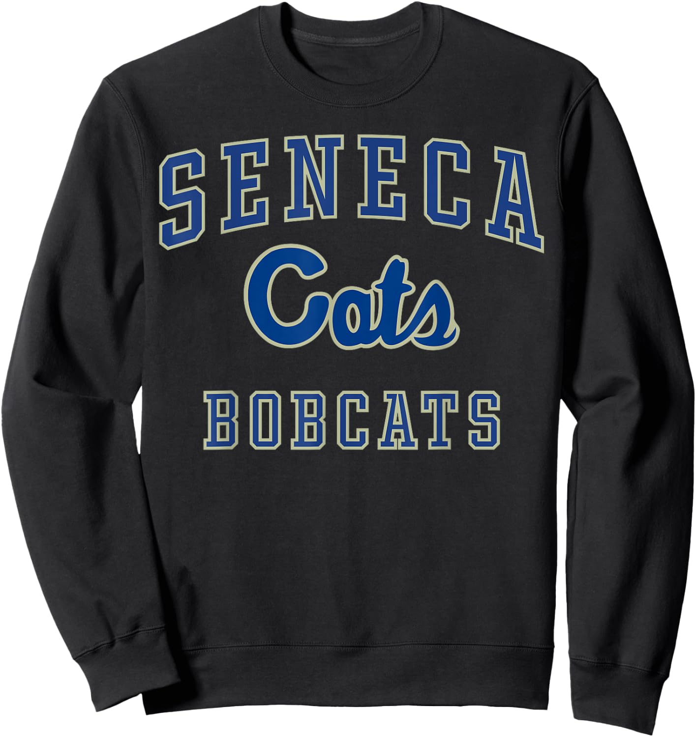 Seneca High School Bobcats C1 Sweatshirt - Sweatshirt | Black